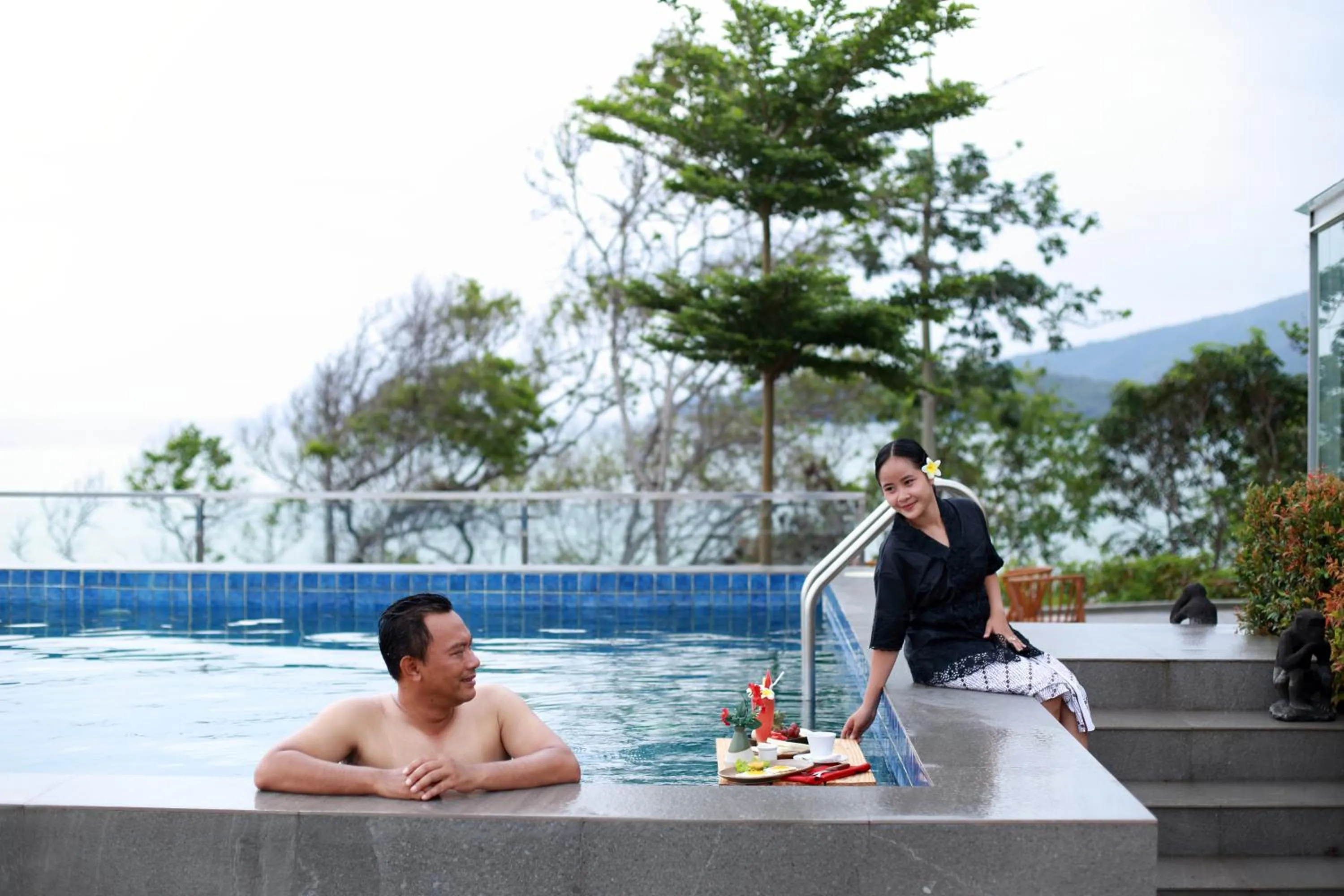 People in Royal Ocean Resort Karimunjawa