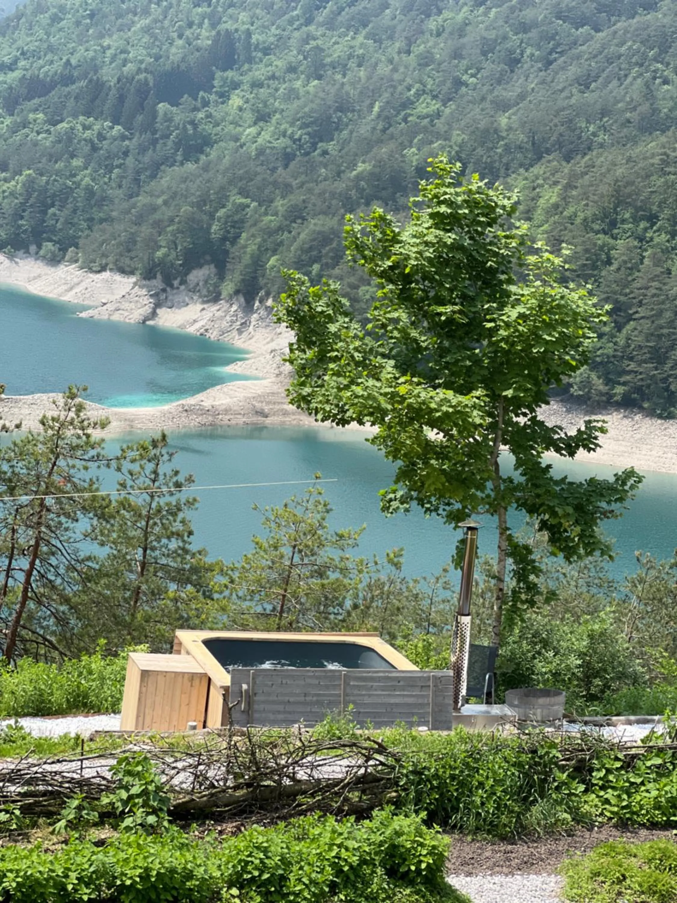 Hot Tub in Albergo Wellness Da Febo
