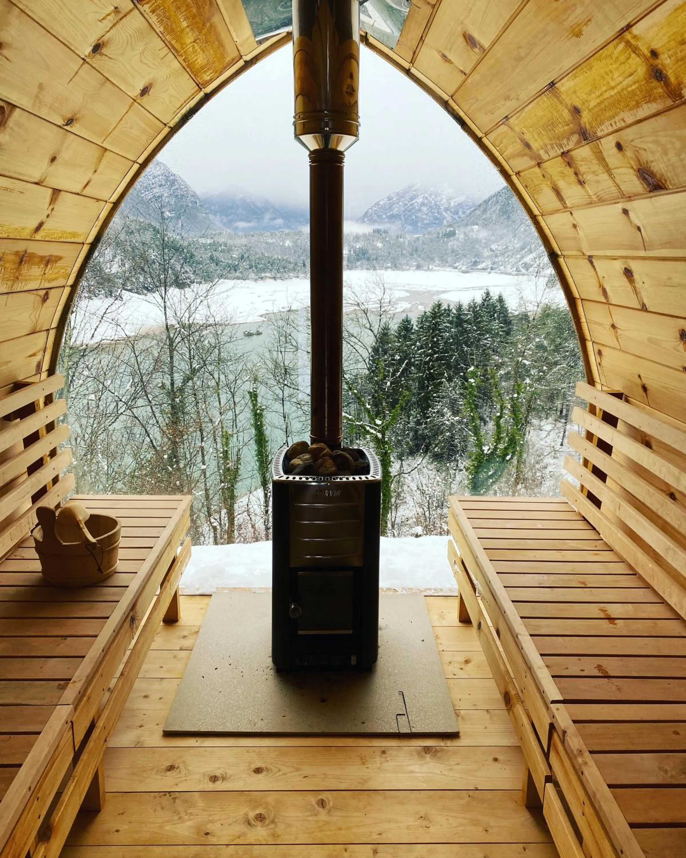 Sauna in Albergo Wellness Da Febo