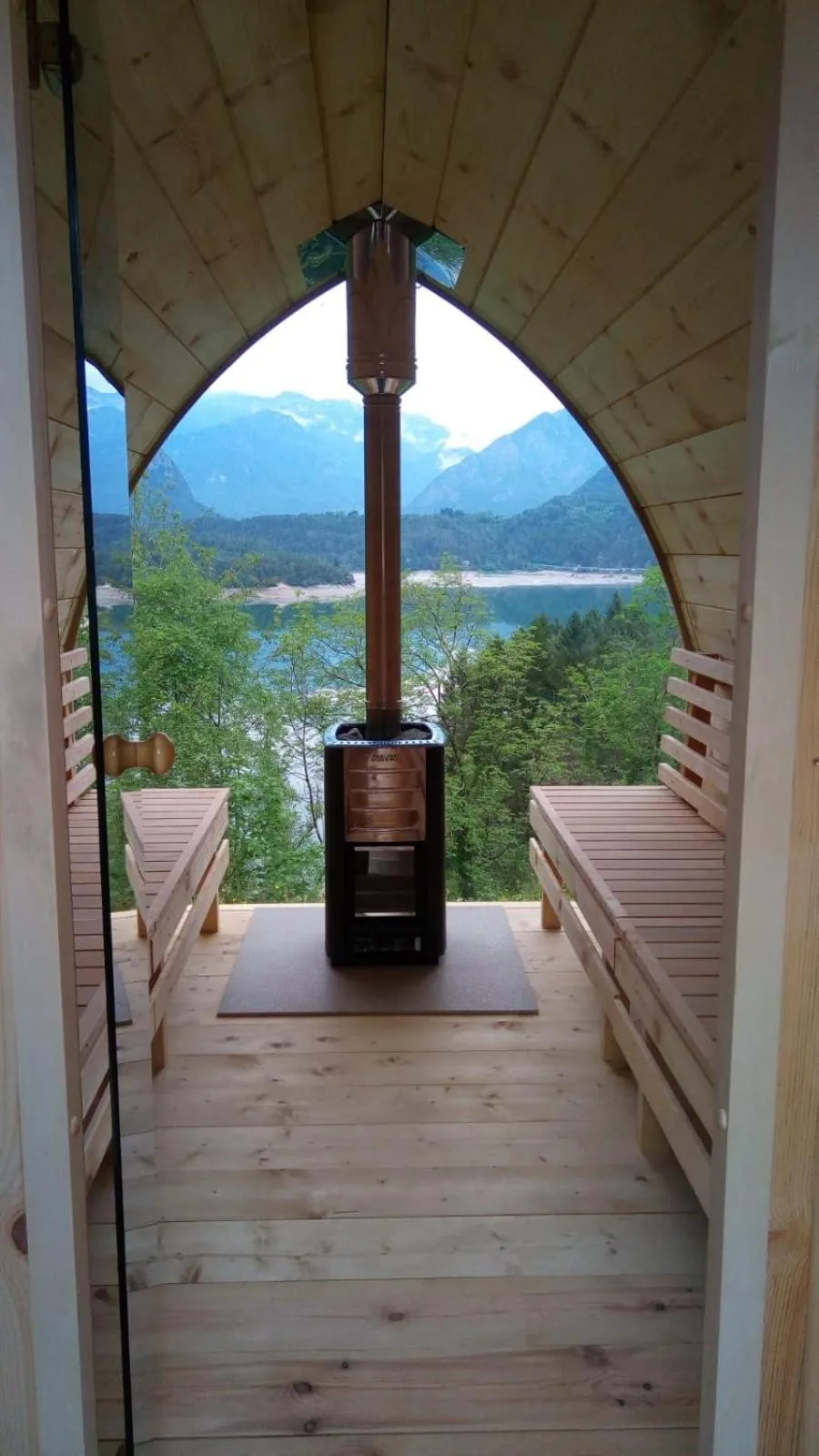Sauna in Albergo Wellness Da Febo