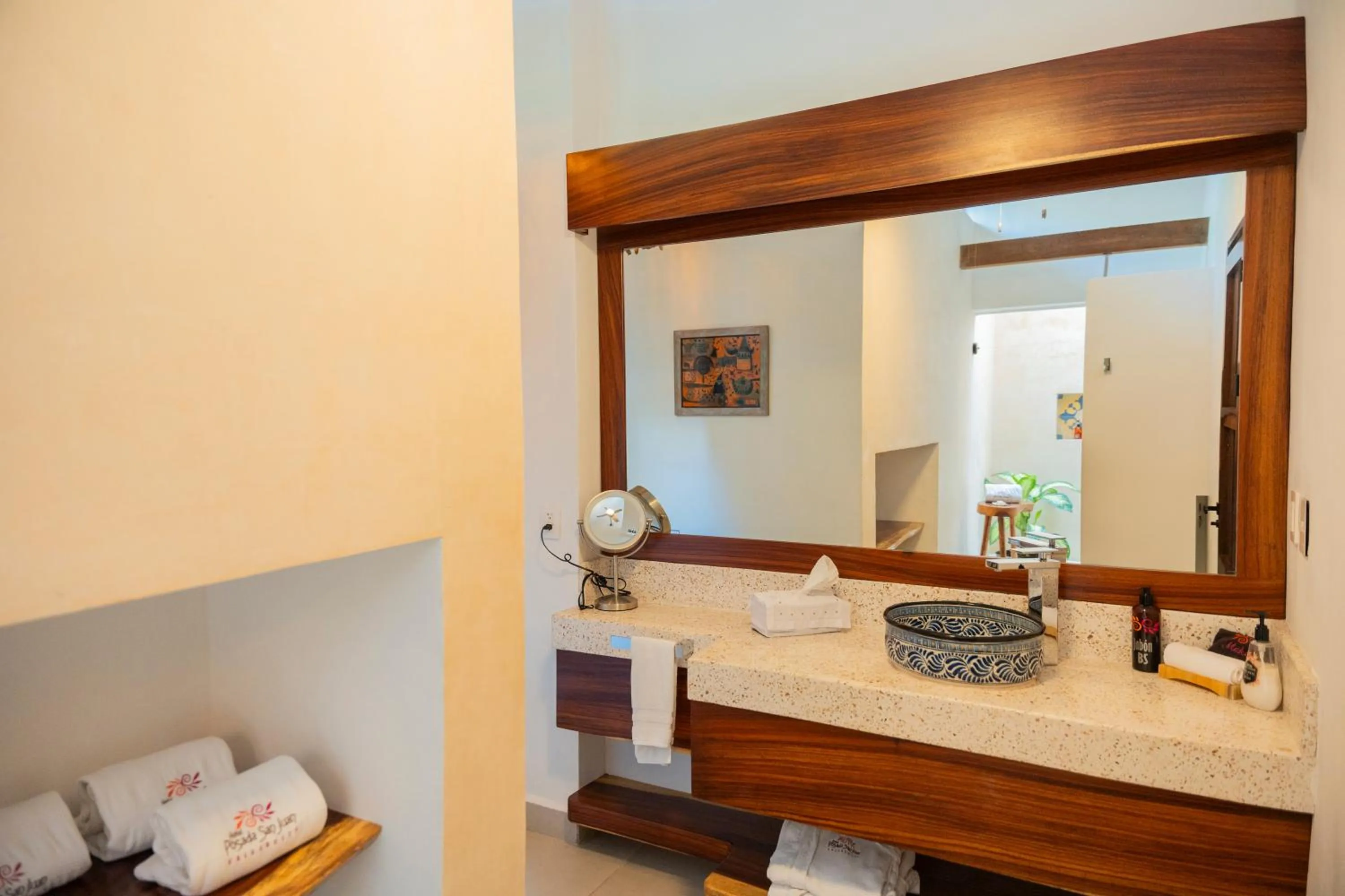 Bathroom in Hotel Posada San Juan