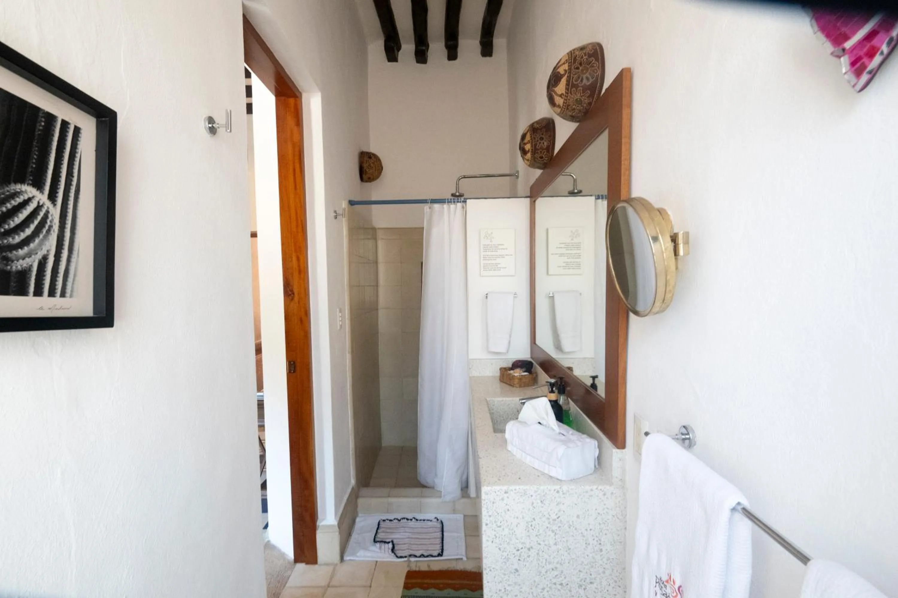 Bathroom in Hotel Posada San Juan