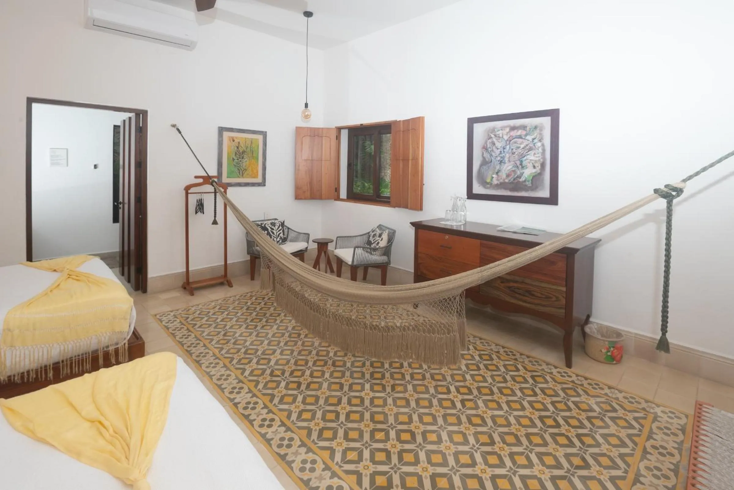 Bed in Hotel Posada San Juan