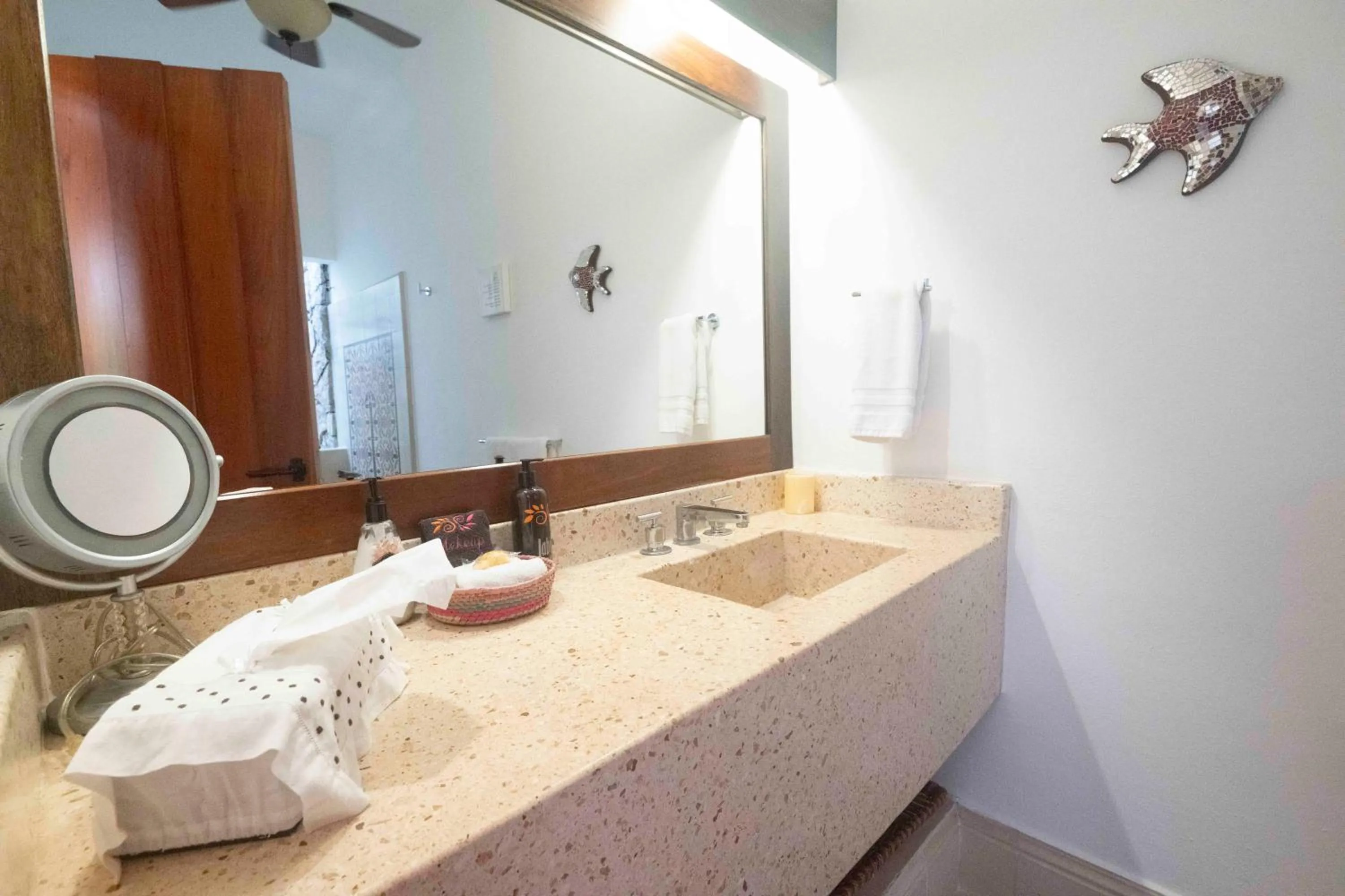 Bathroom in Hotel Posada San Juan