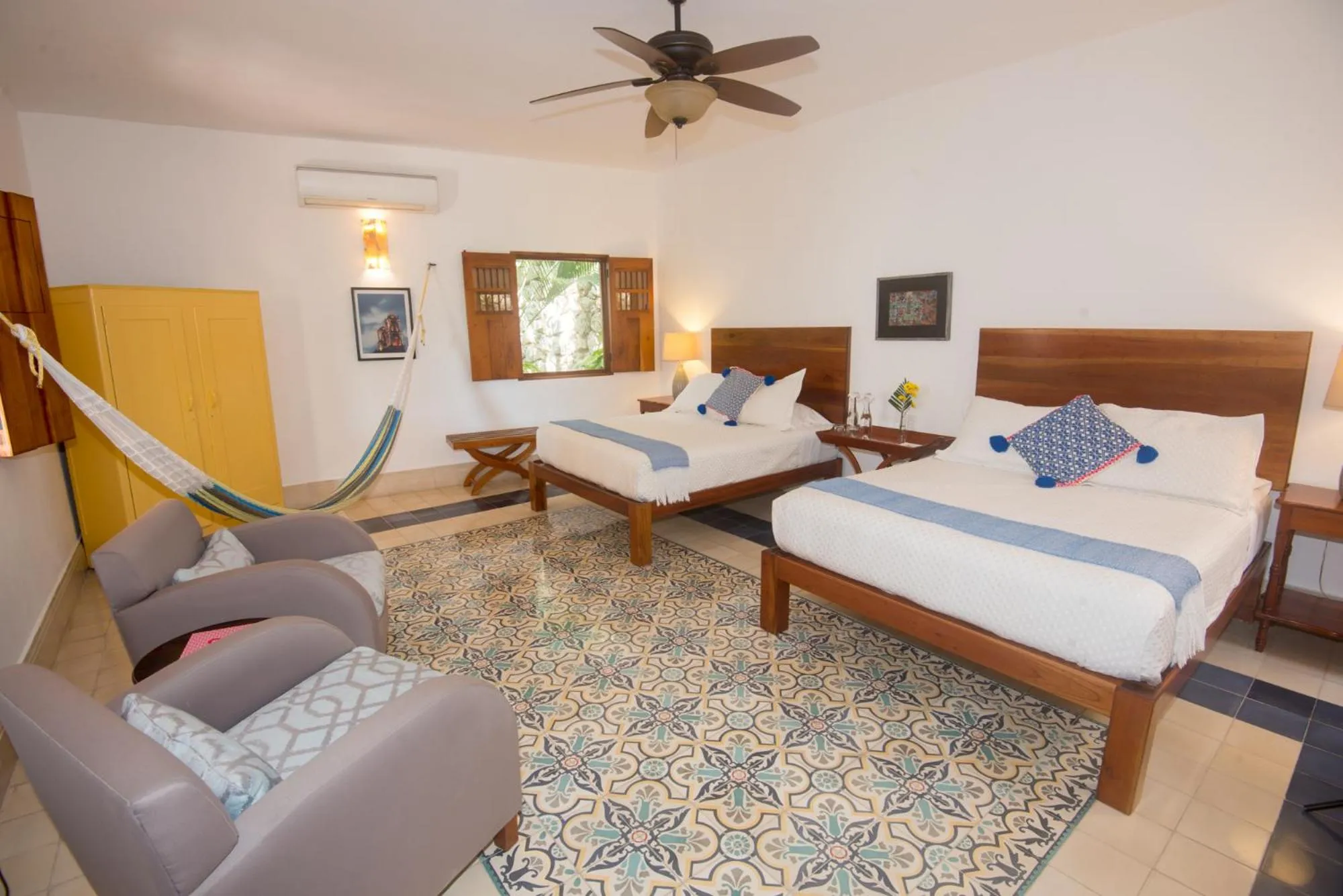 Photo of the whole room, Bed in Hotel Posada San Juan