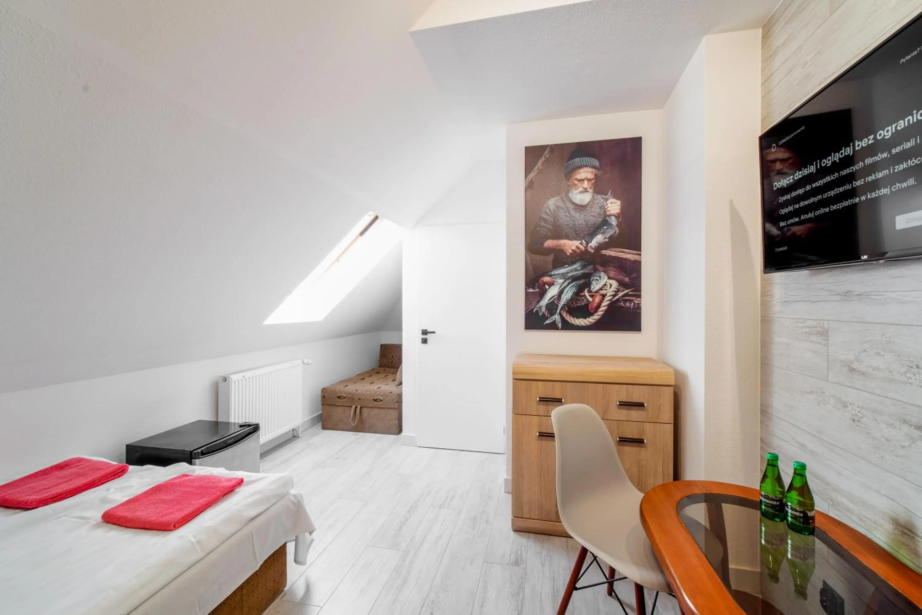 Living room, Bed in Wczasowa 8 Apartments