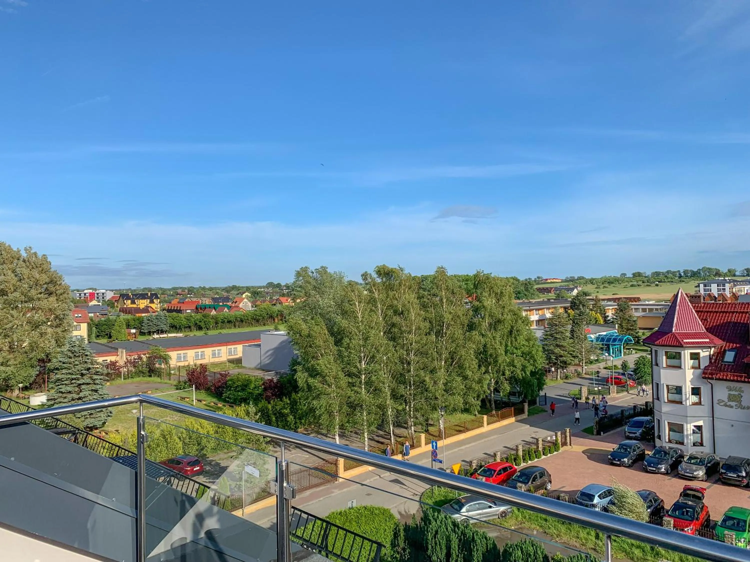 Balcony/Terrace in Wczasowa 8 Apartments