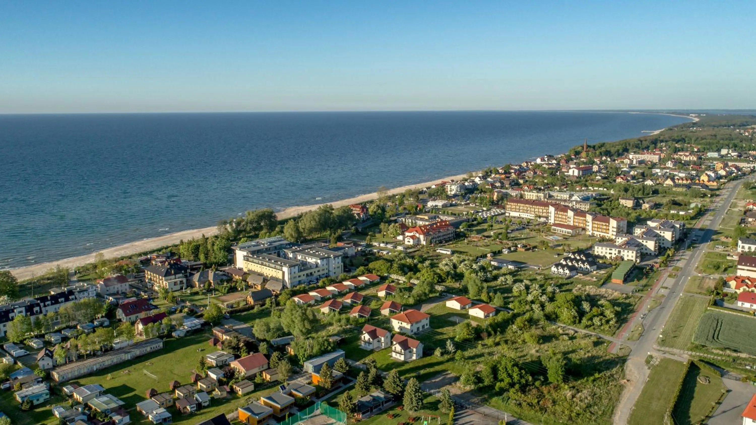 Bird's eye view in Wczasowa 8 Apartments
