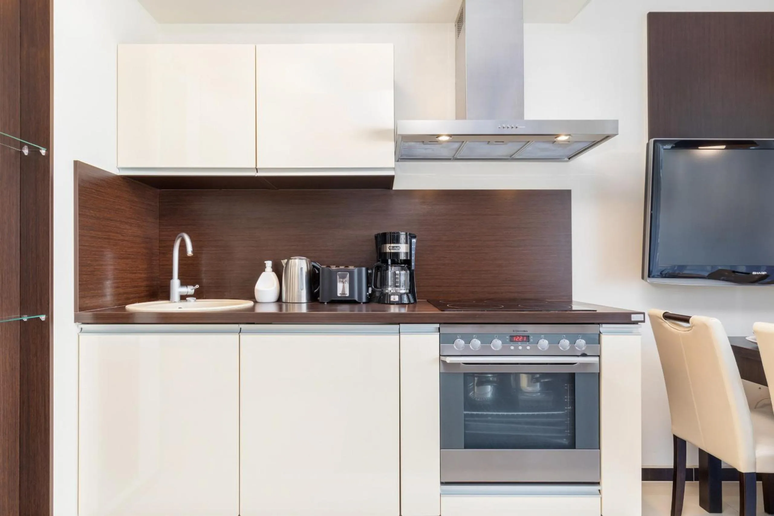 Kitchen or kitchenette in Apartament Villa Marea Misdroy by Noclegi Renters