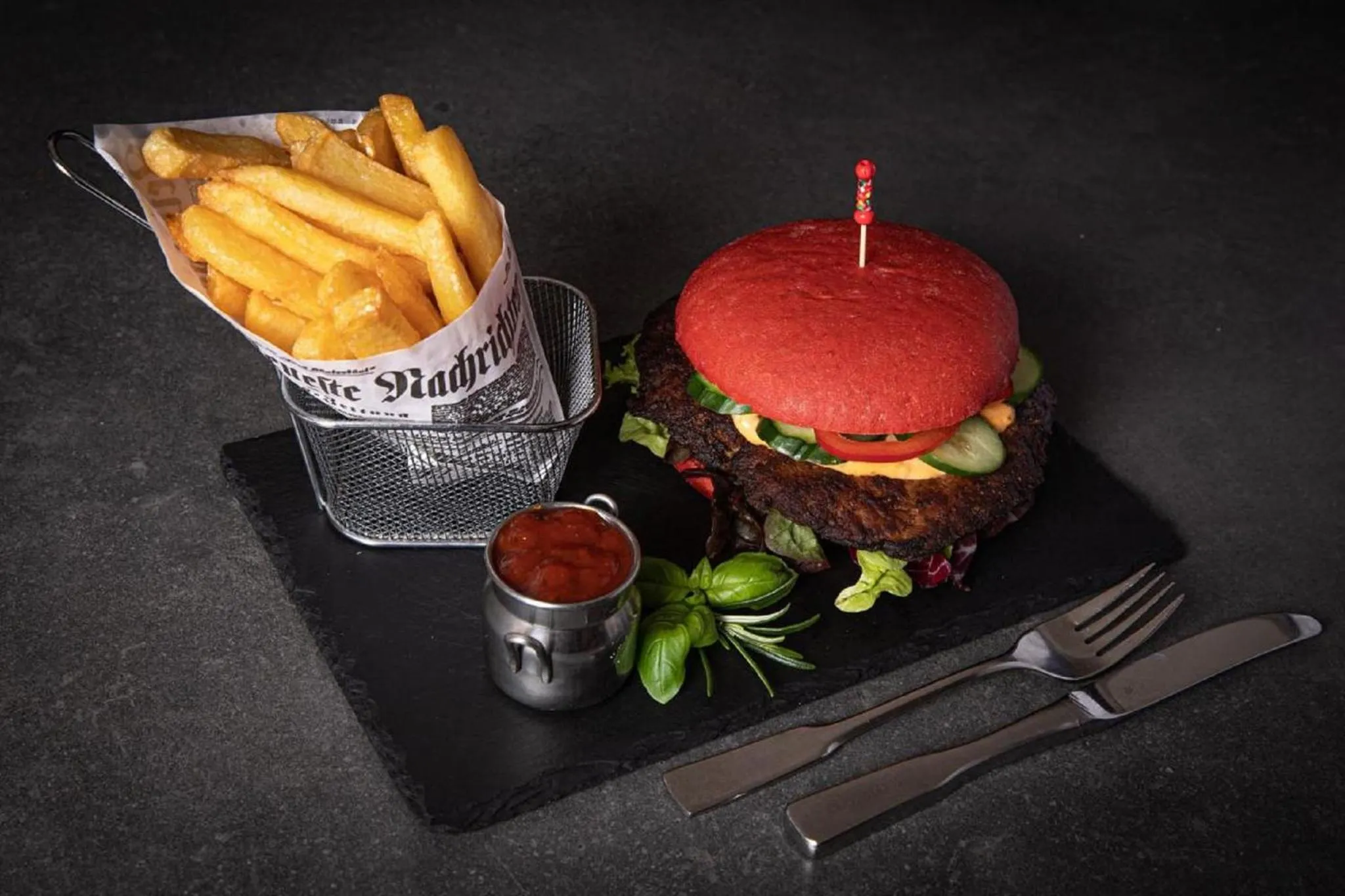 Food close-up in Burggasthof Hauptmann