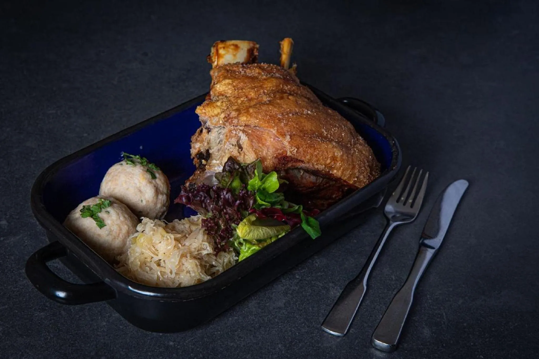 Food close-up in Burggasthof Hauptmann