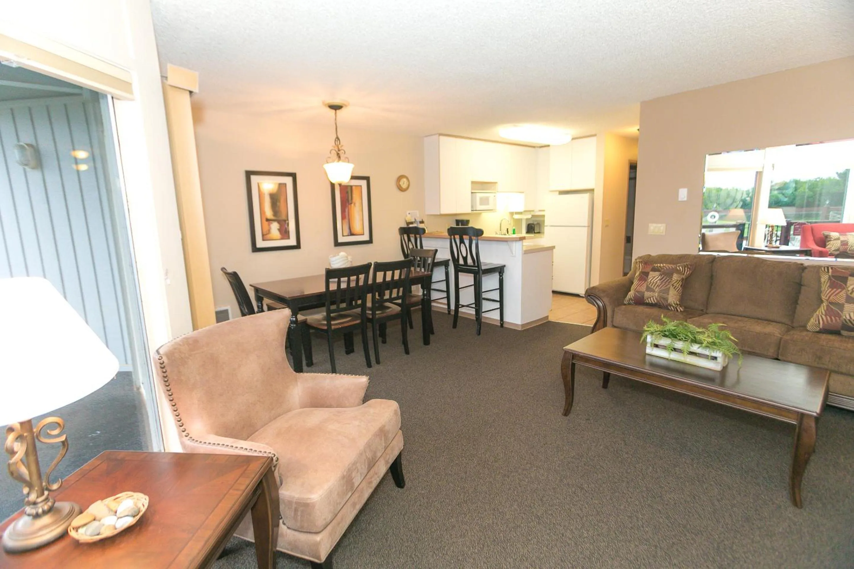 Living room in Grey Gull