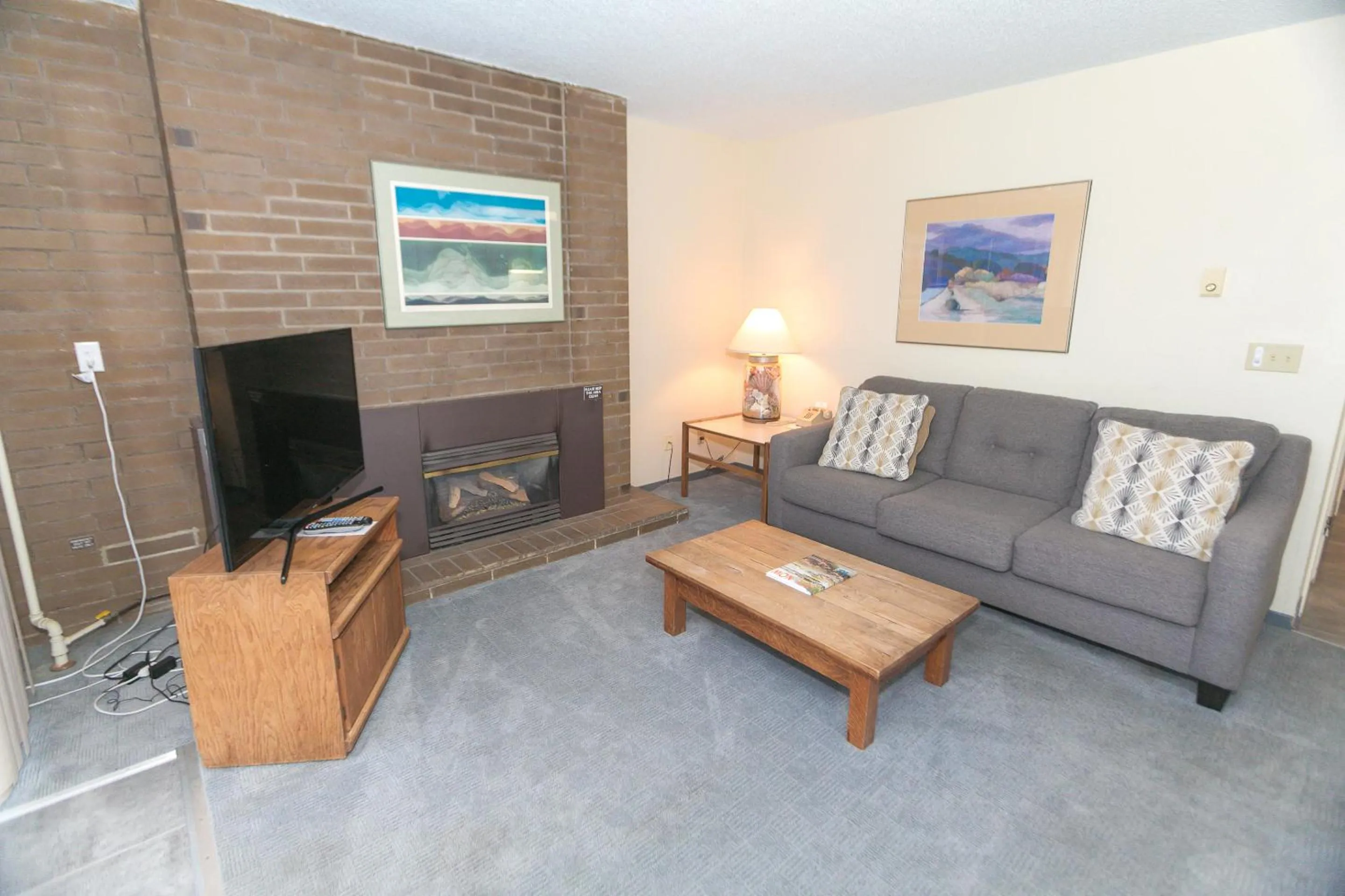 Living room in Grey Gull