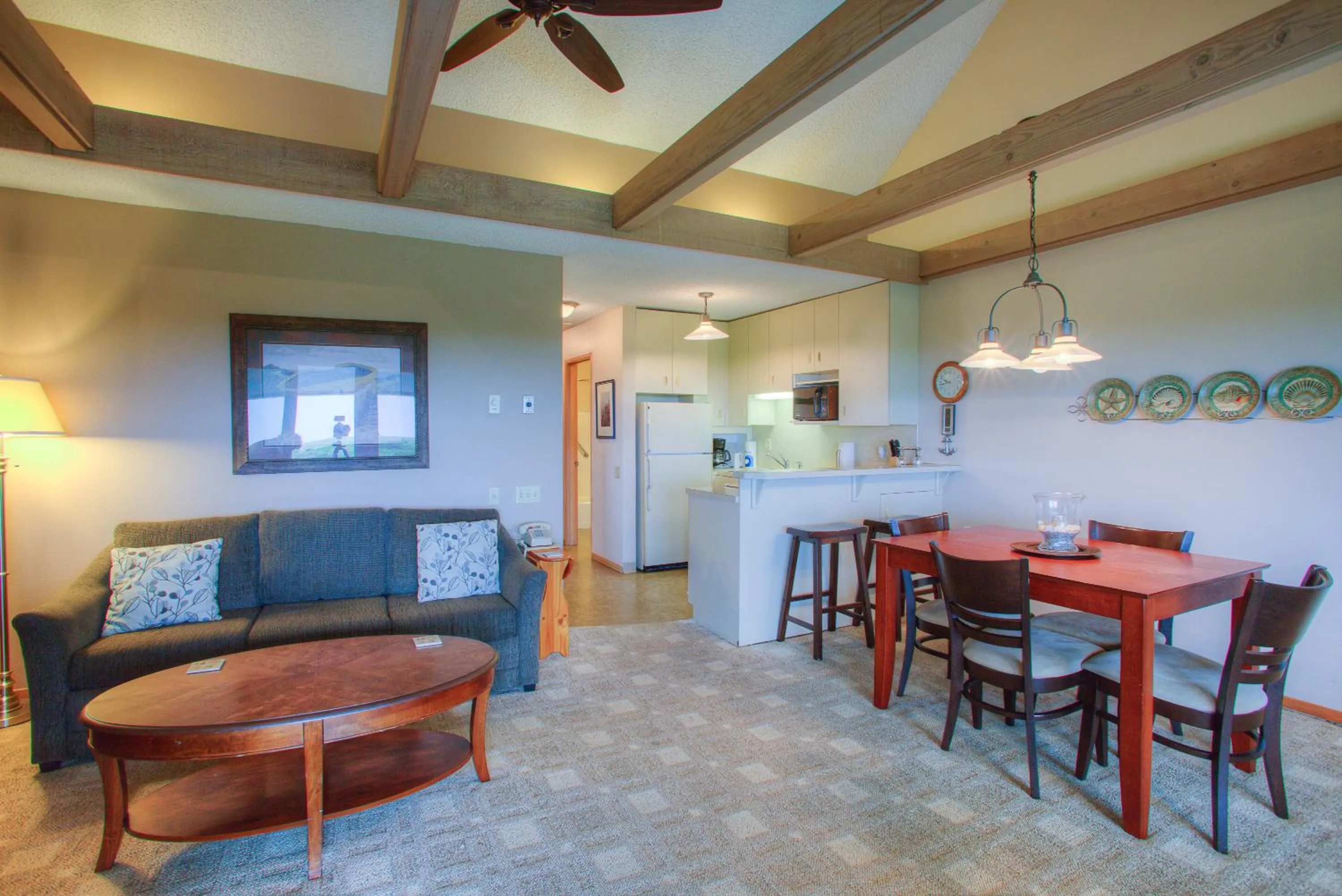 Living room in Grey Gull