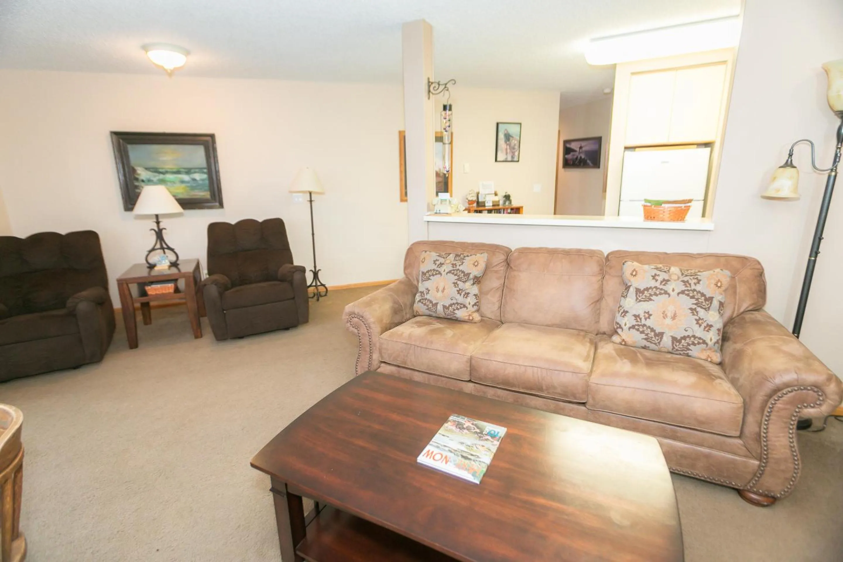 Living room in Grey Gull