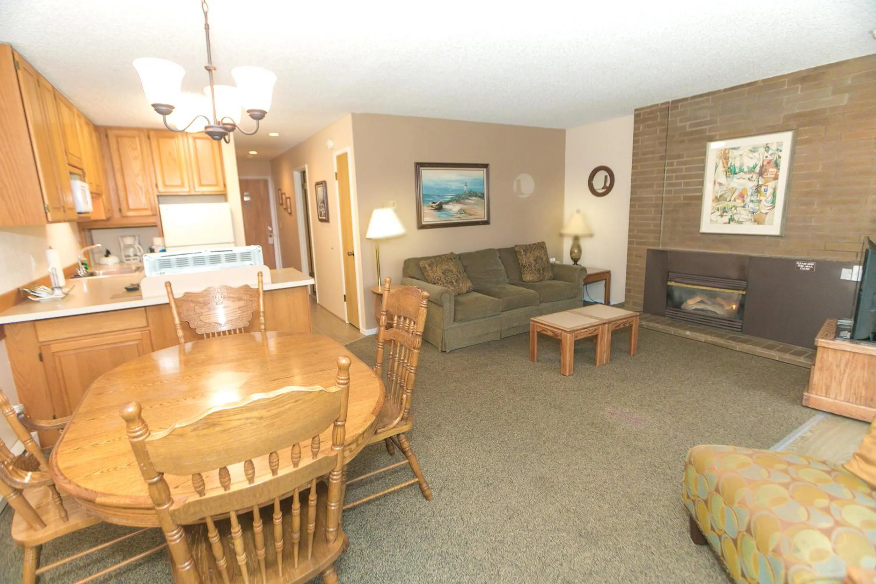 Living room in Grey Gull