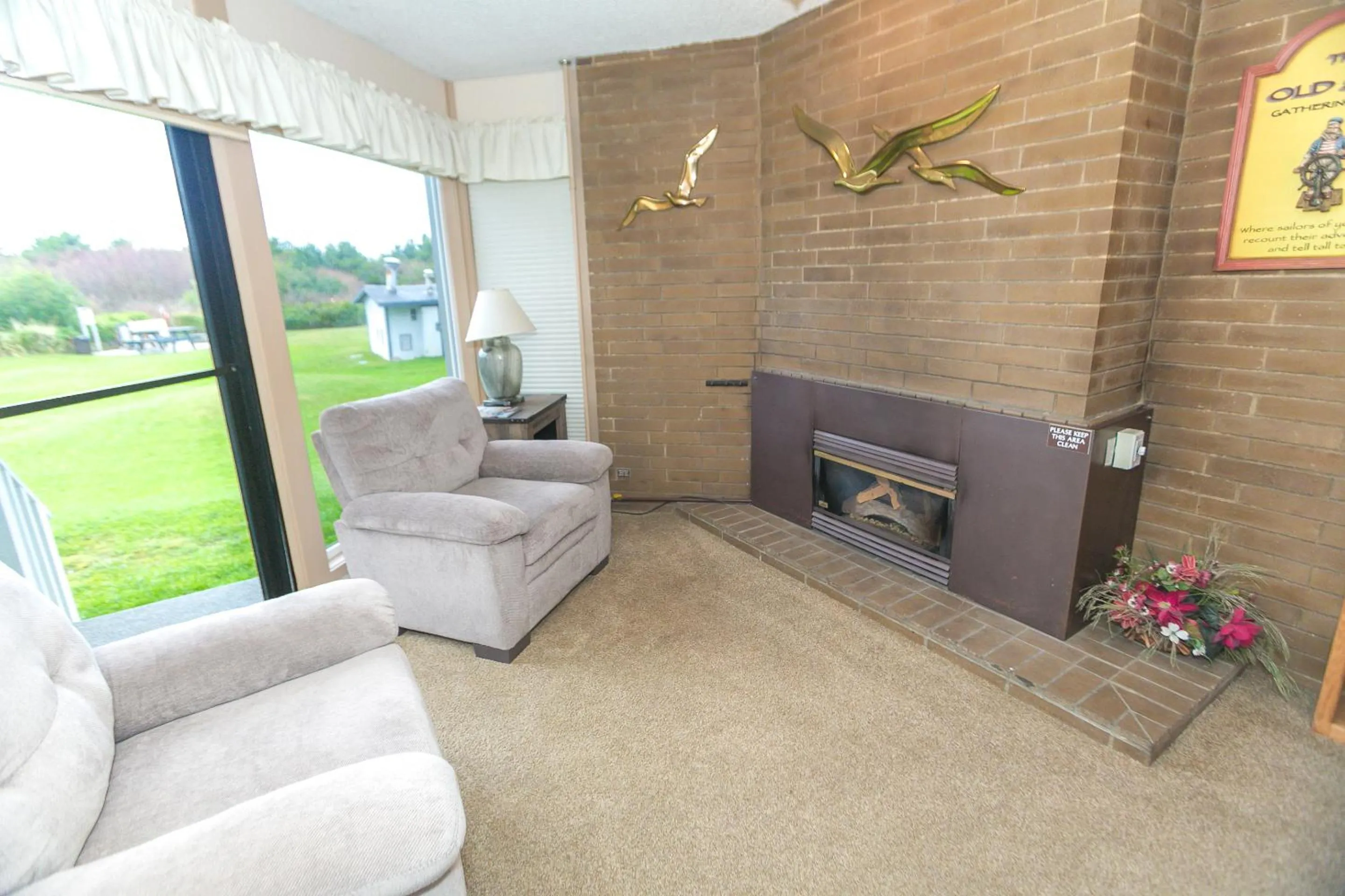 Seating area in Grey Gull