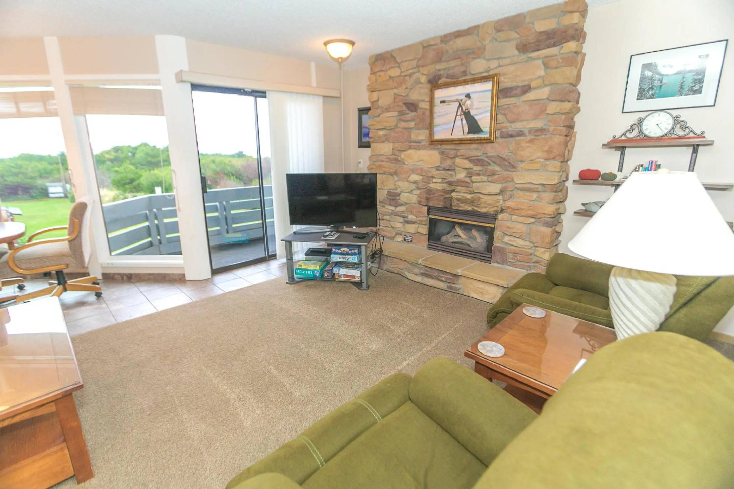 Living room in Grey Gull