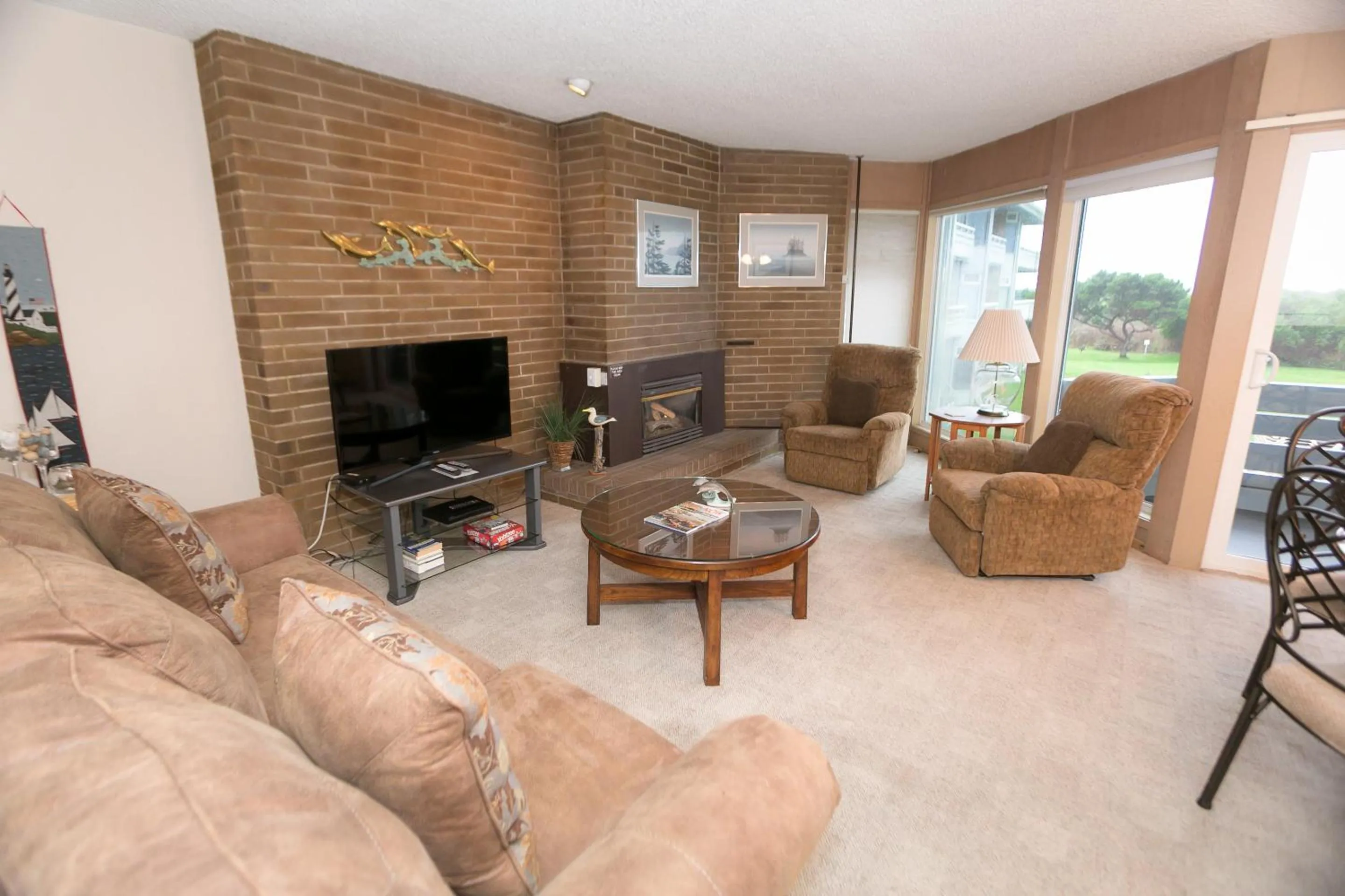 Living room in Grey Gull