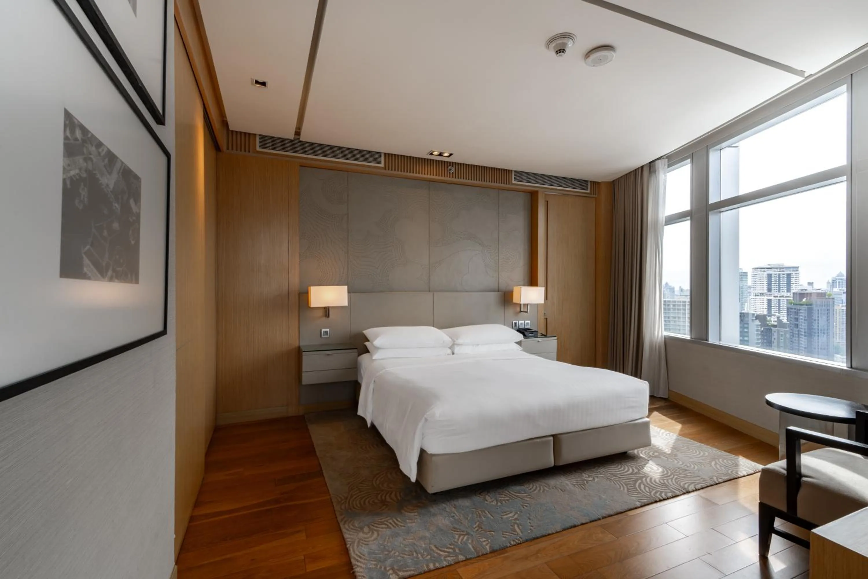 Bedroom, Bed in Bangkok Marriott Hotel Sukhumvit