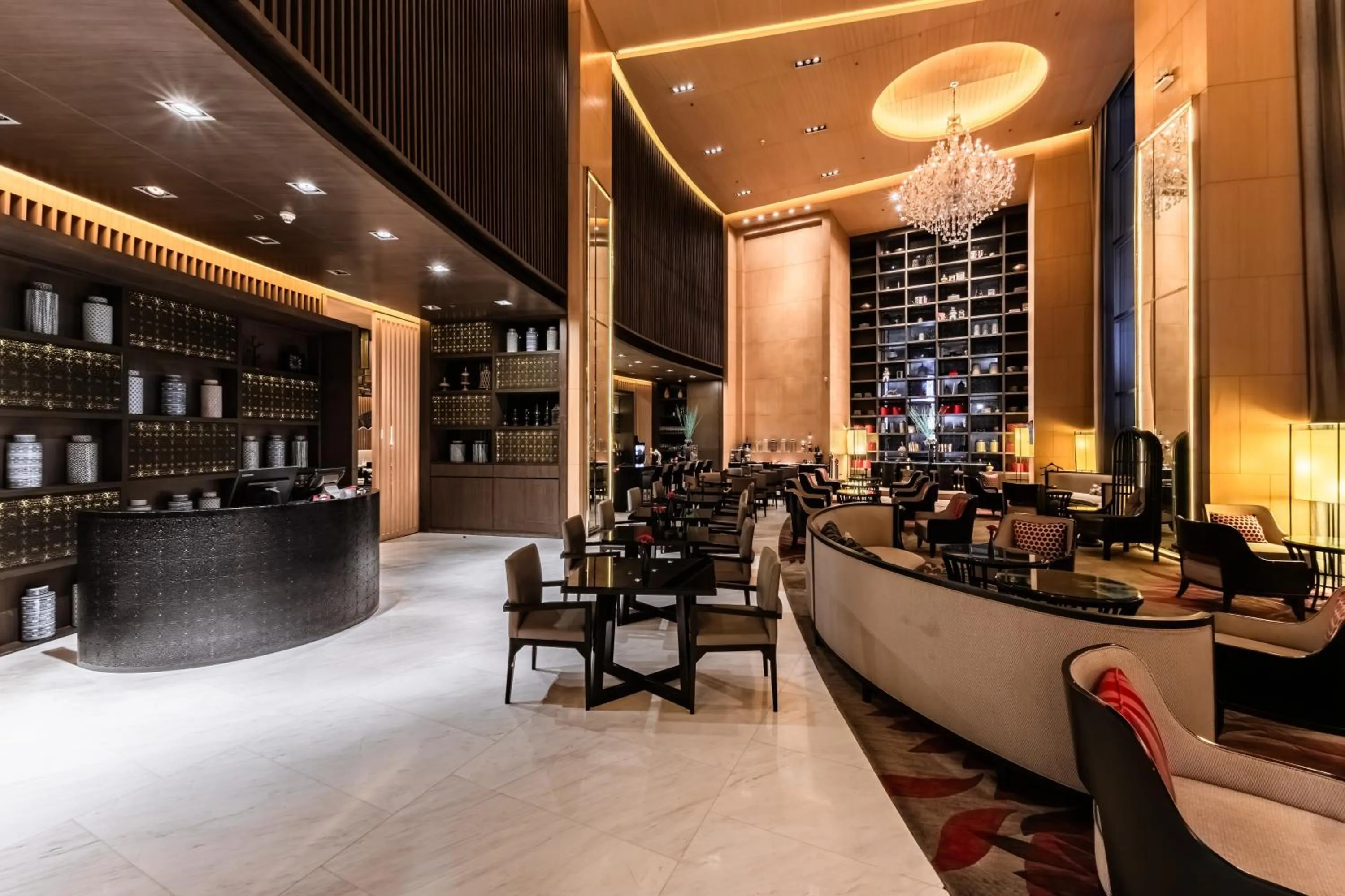 Lobby or reception in Bangkok Marriott Hotel Sukhumvit