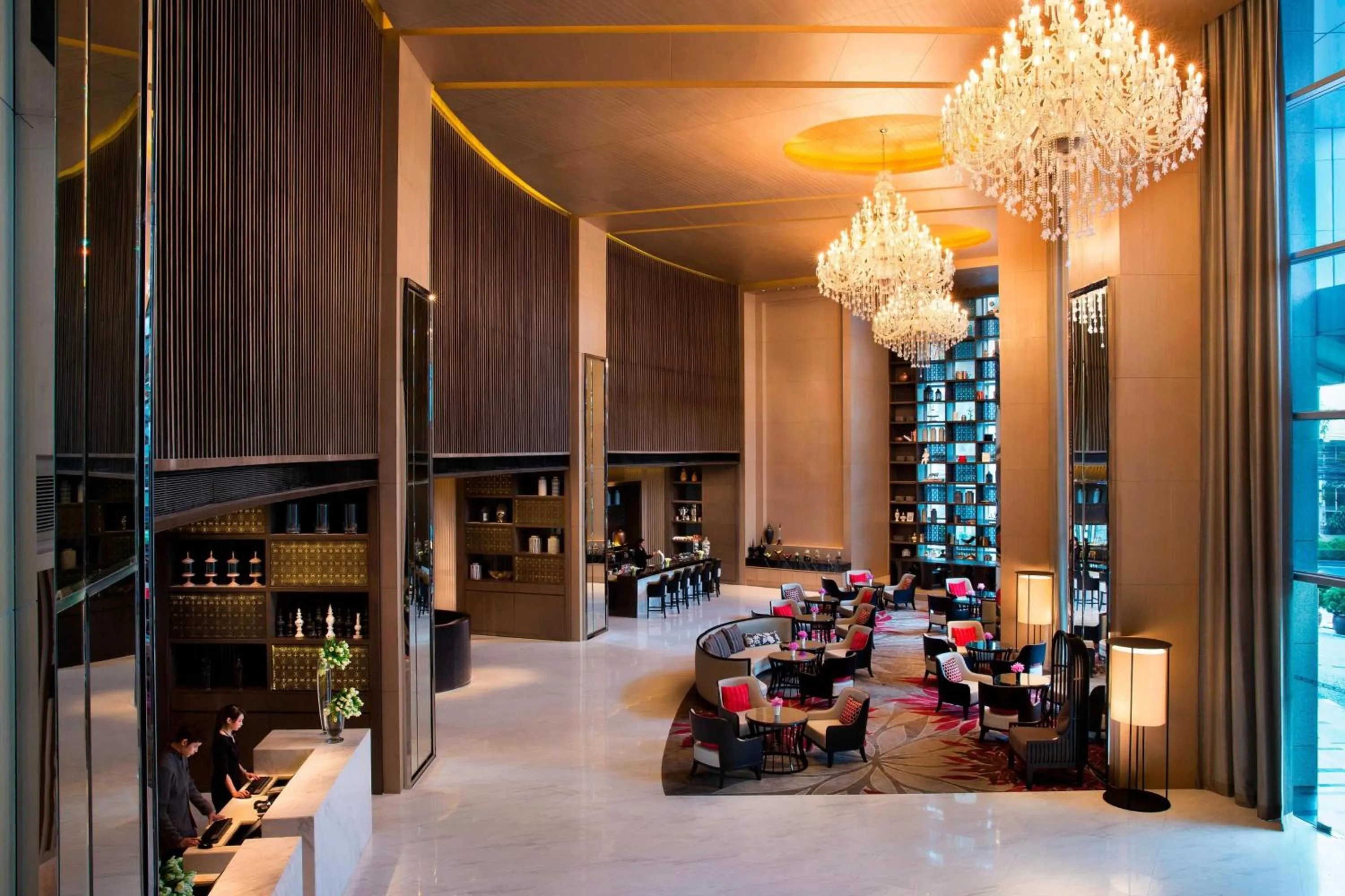 Lobby or reception in Bangkok Marriott Hotel Sukhumvit
