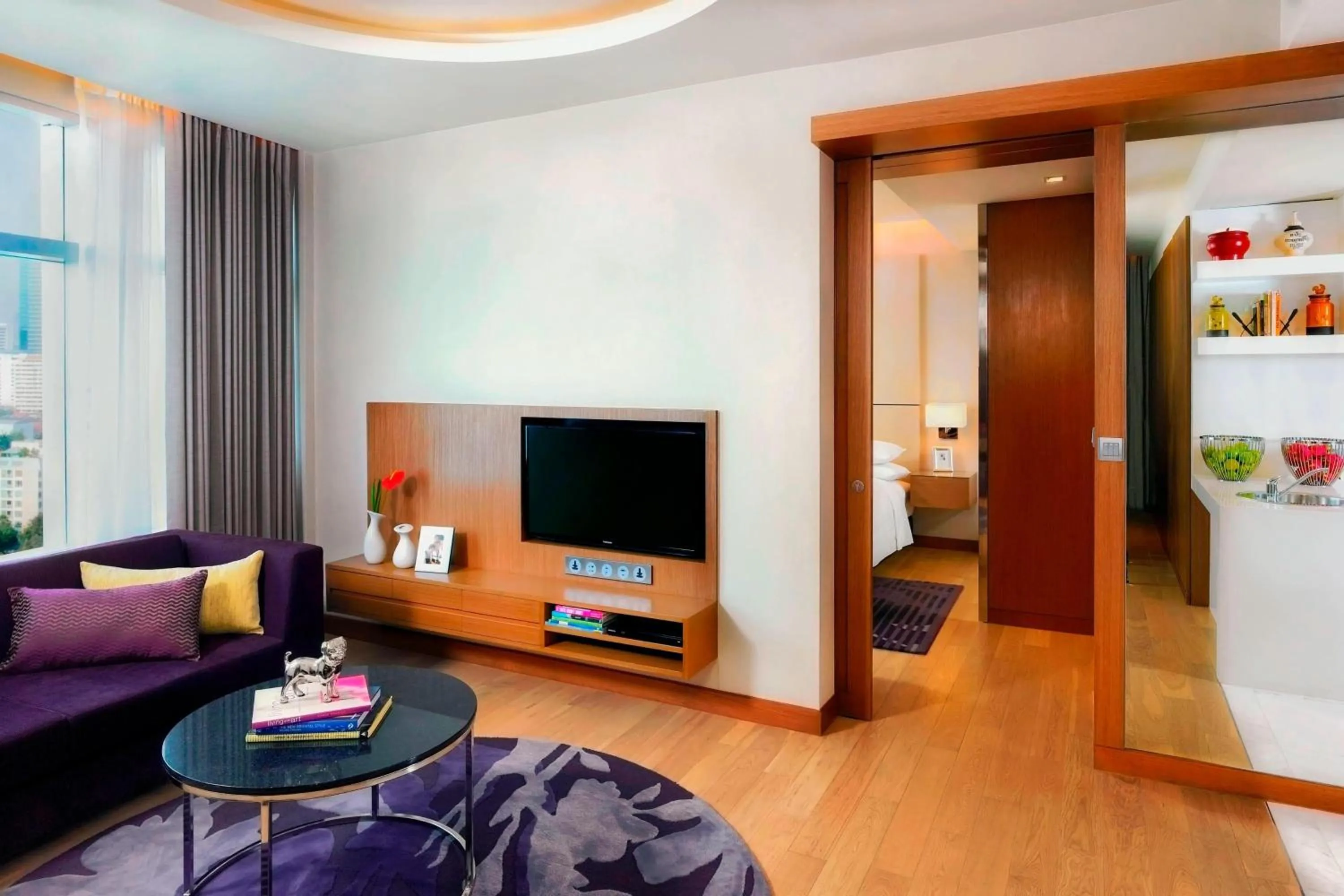 Bedroom in Marriott Executive Apartments Bangkok, Sukhumvit Thonglor