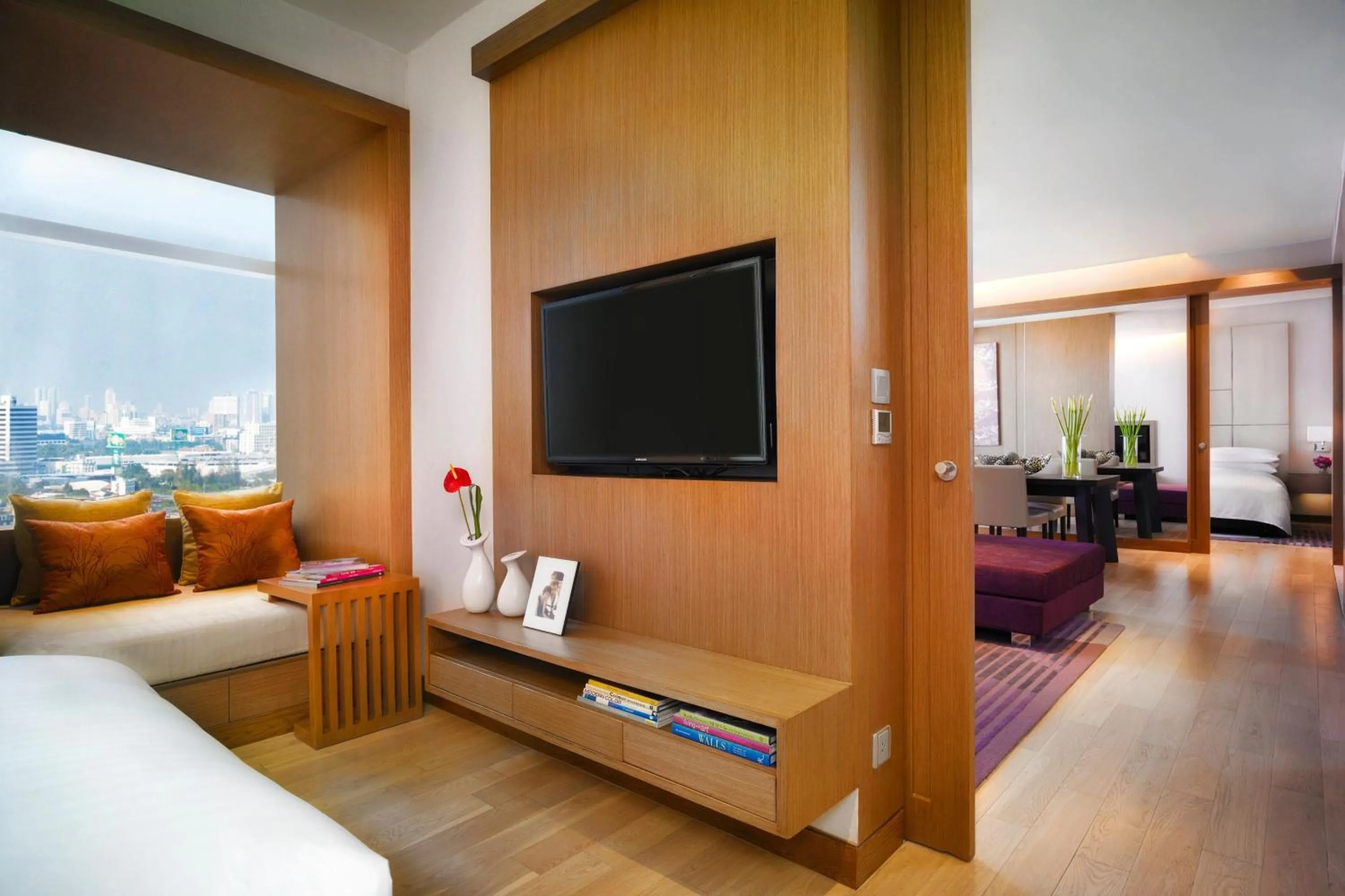 Bedroom, Bed in Marriott Executive Apartments Bangkok, Sukhumvit Thonglor