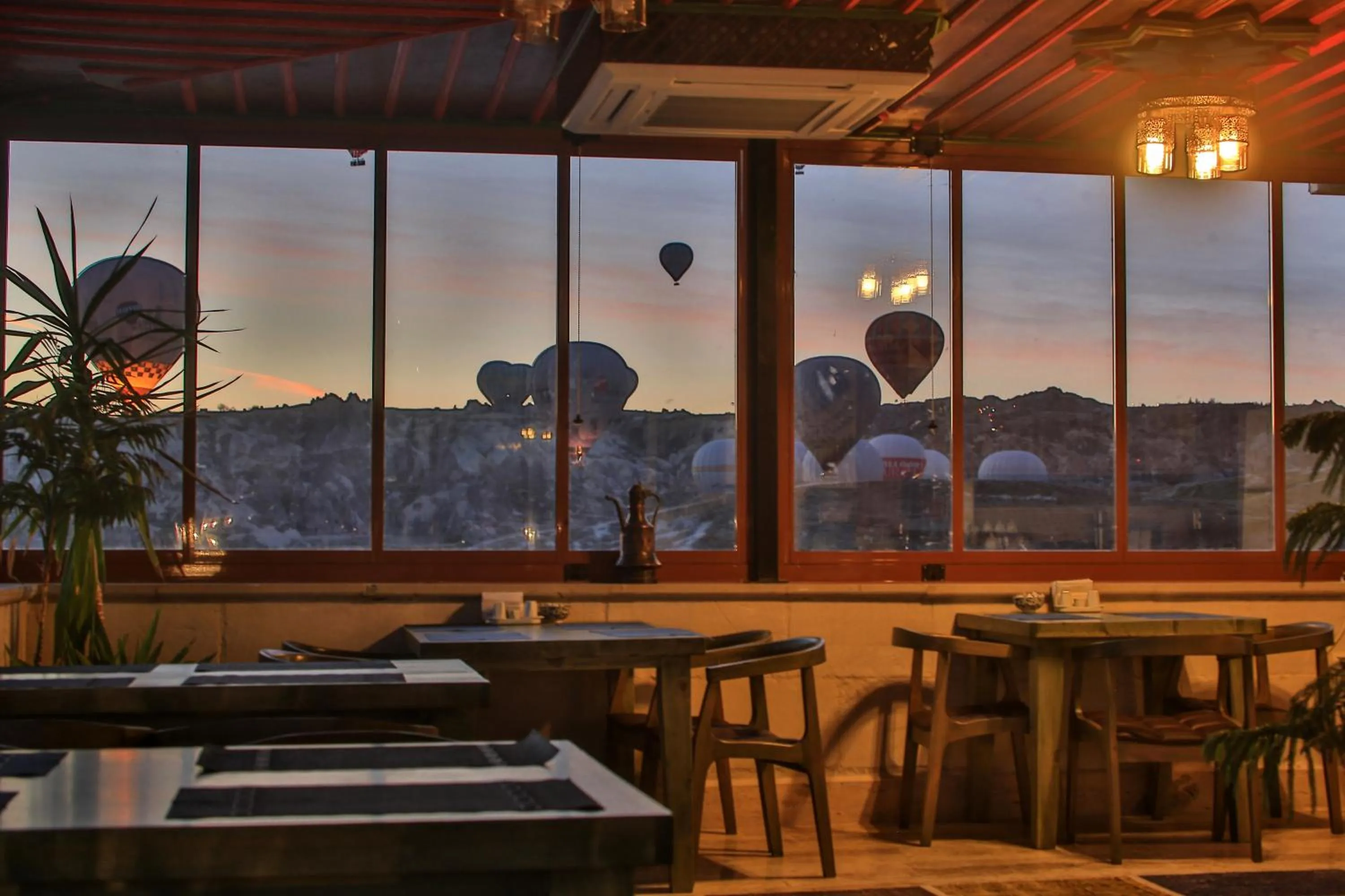 Bird's eye view in Caravanserai Inn Hotel