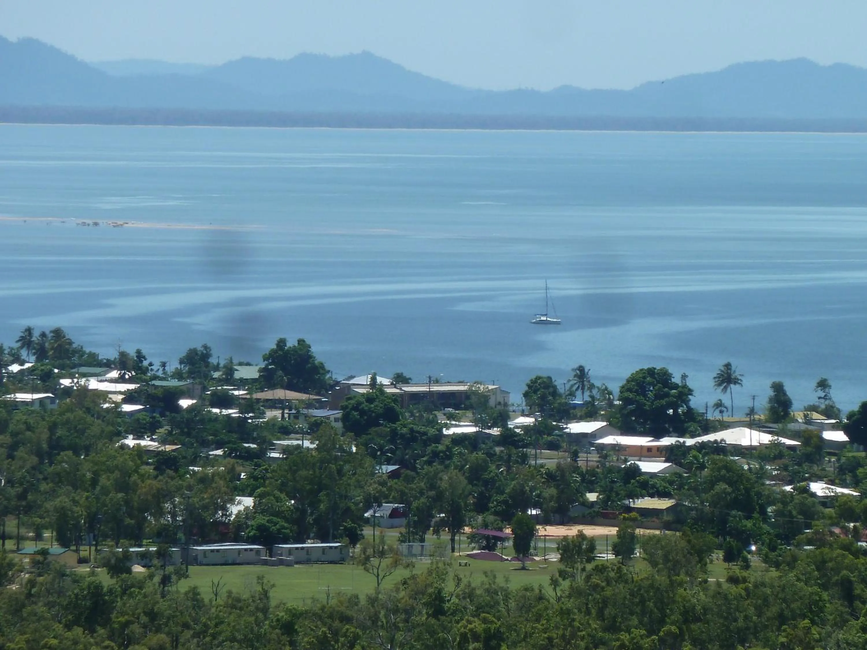 Bird's eye view in Cardwell Beachfront Motel