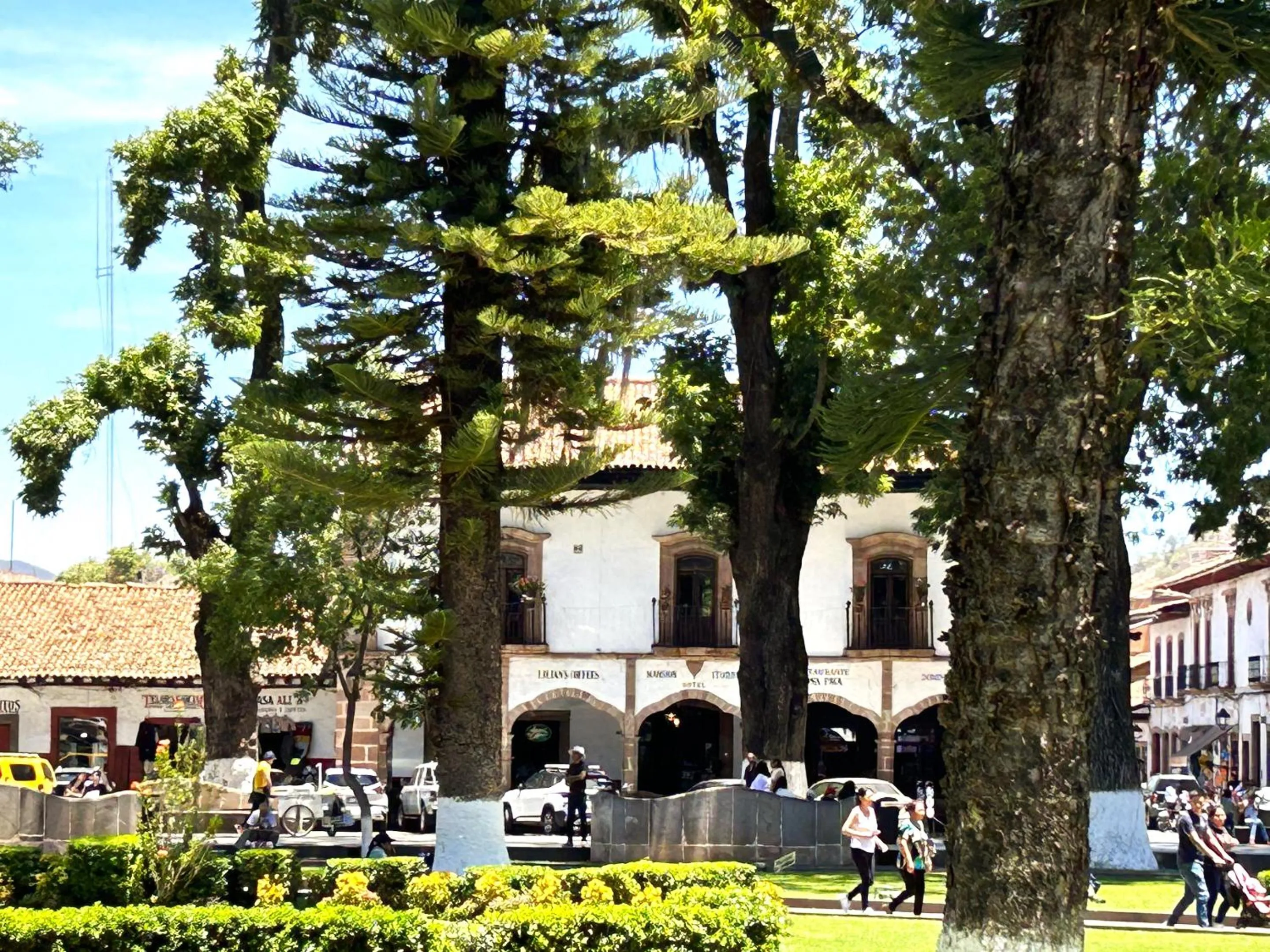 Property building in Hotel Mansion Iturbe