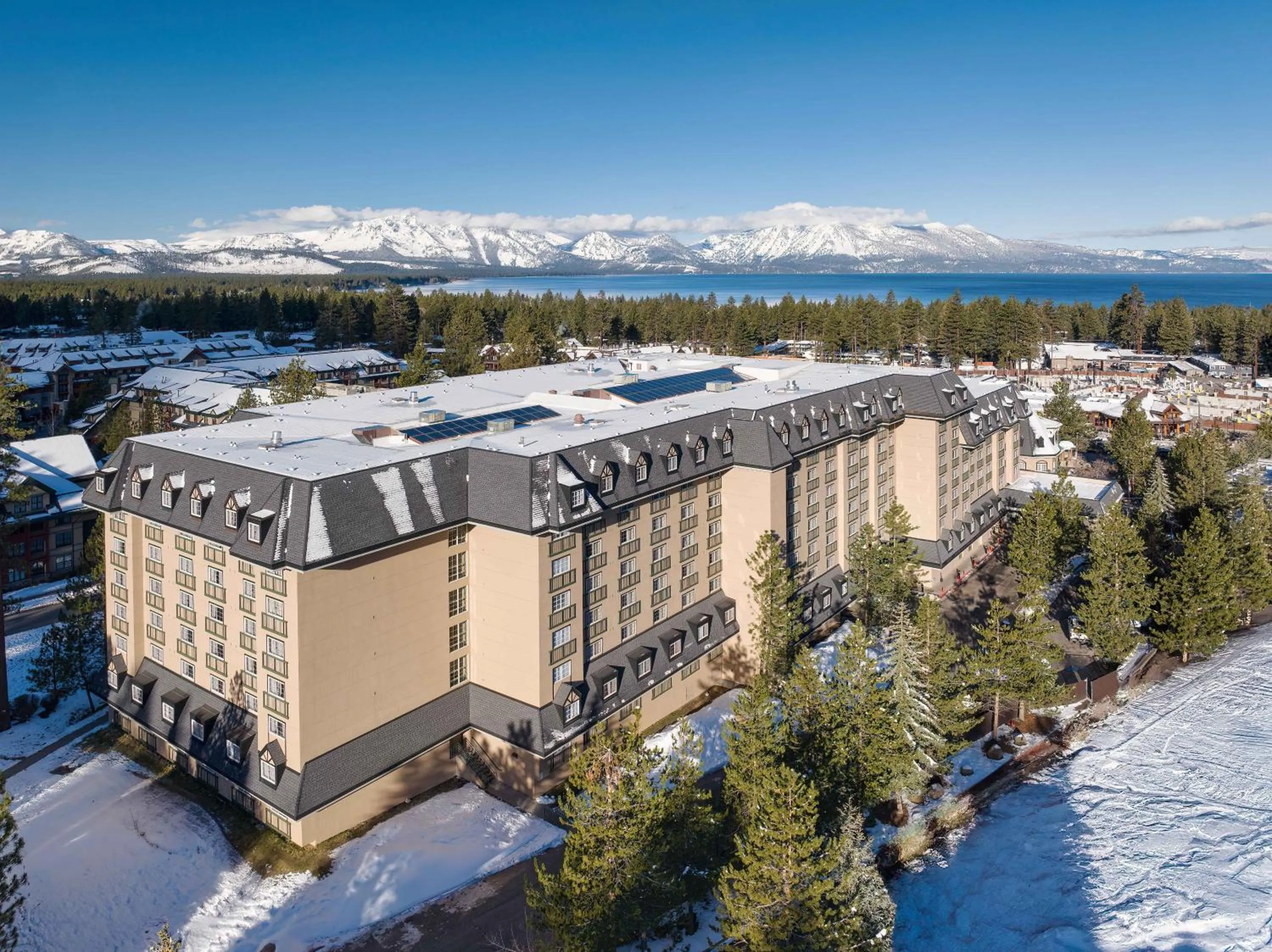 Property building in Margaritaville Resort Lake Tahoe