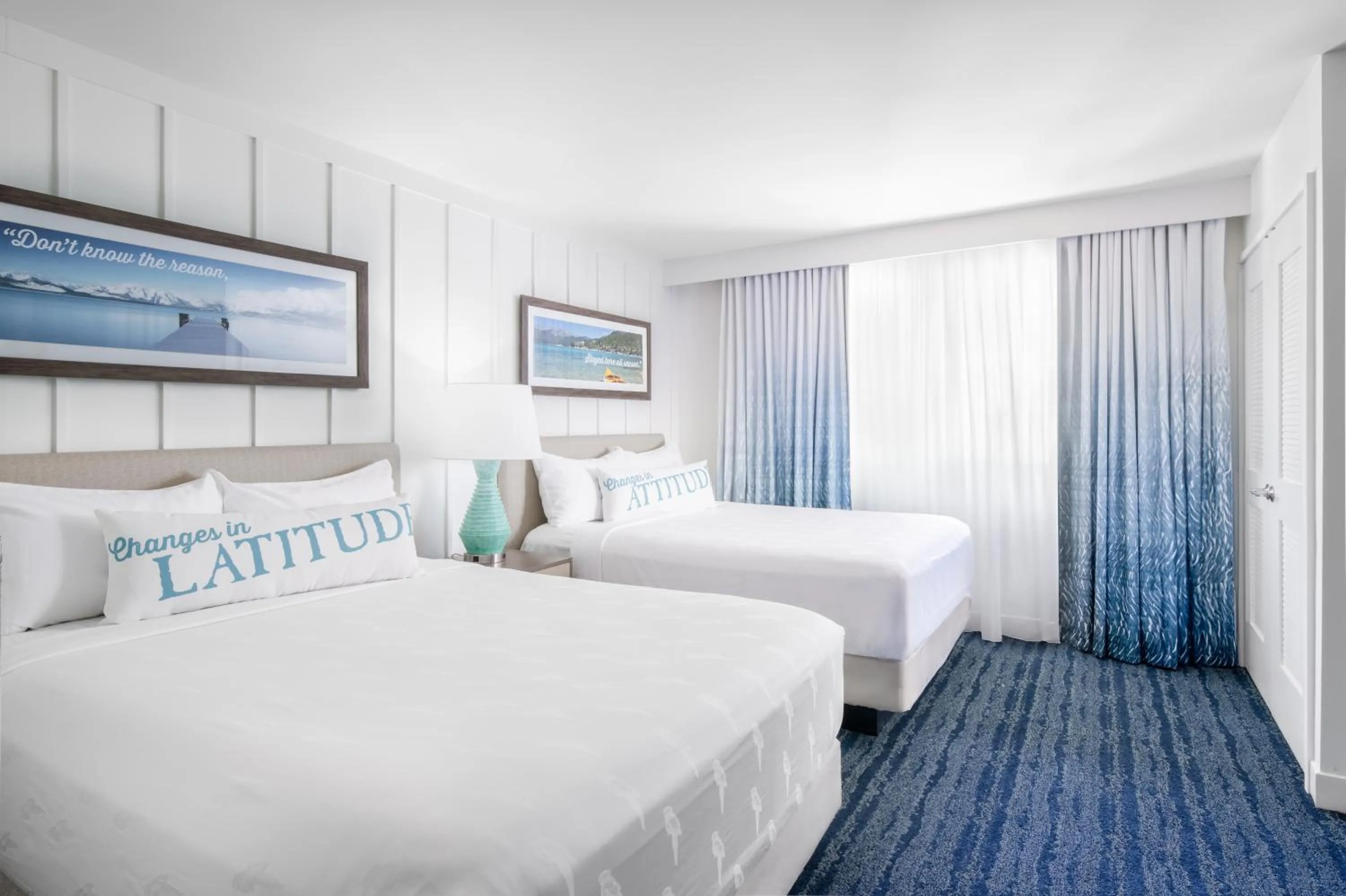 Bed in Margaritaville Resort Lake Tahoe