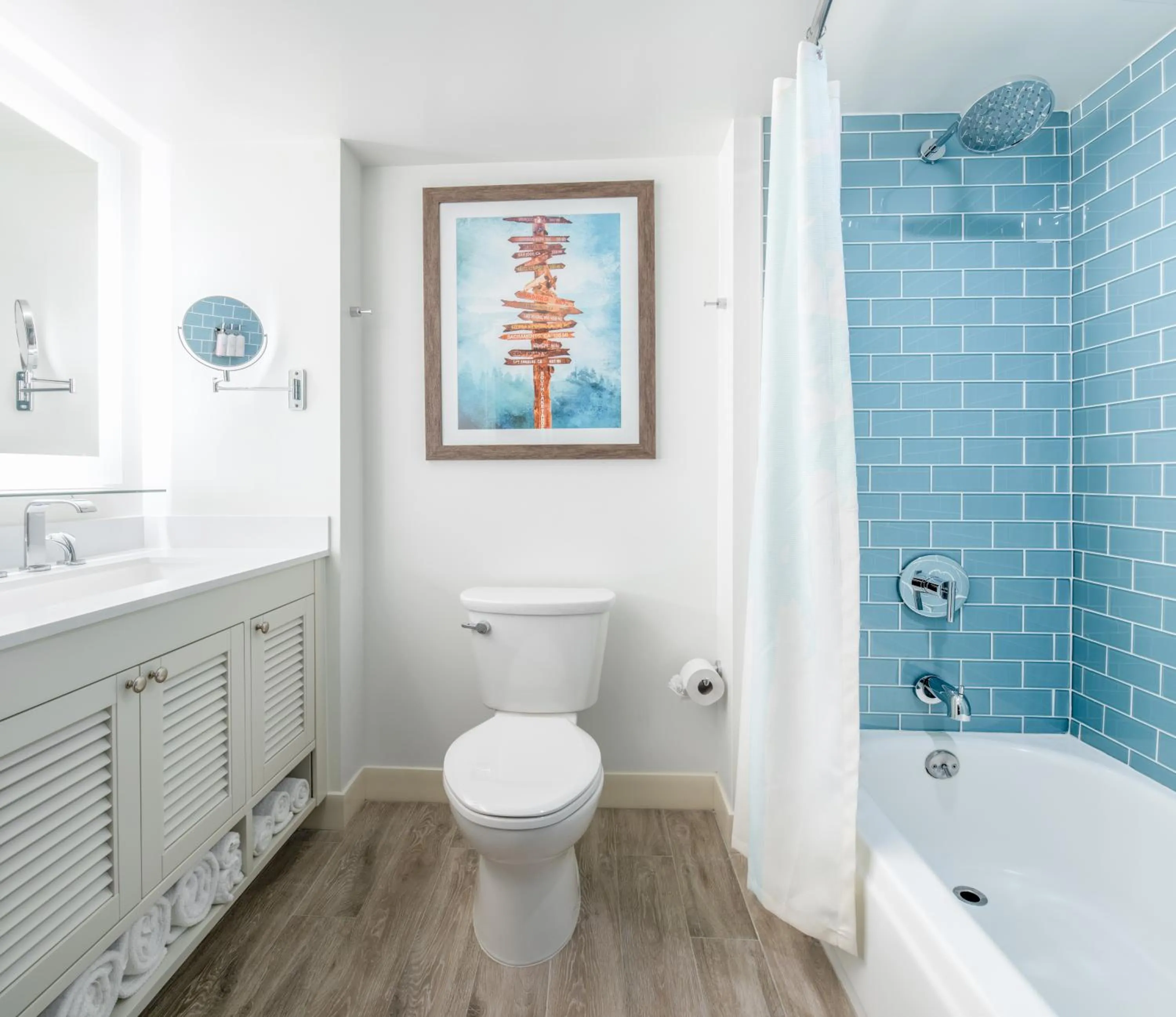 Toilet in Margaritaville Resort Lake Tahoe