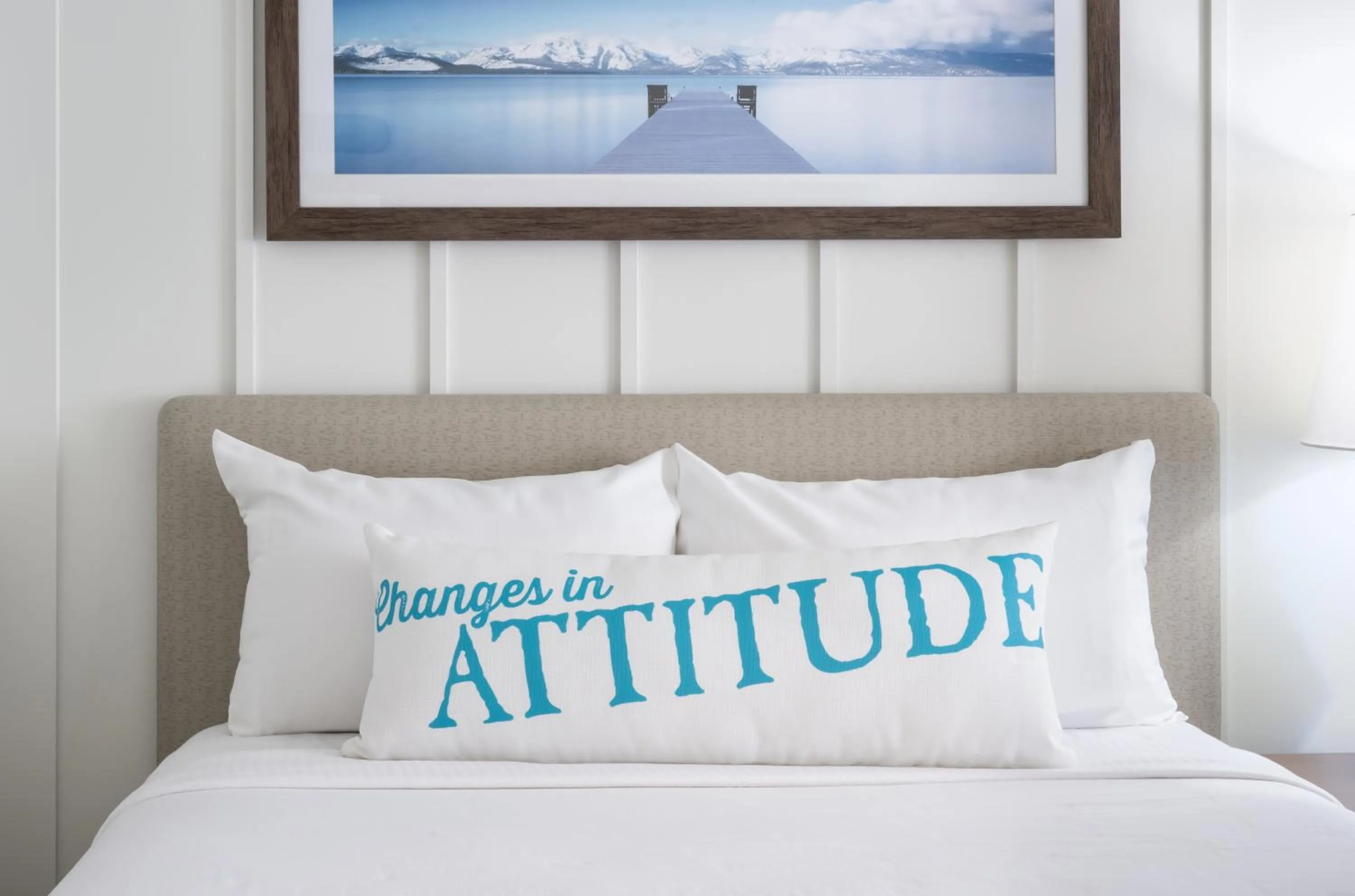 Bed in Margaritaville Resort Lake Tahoe