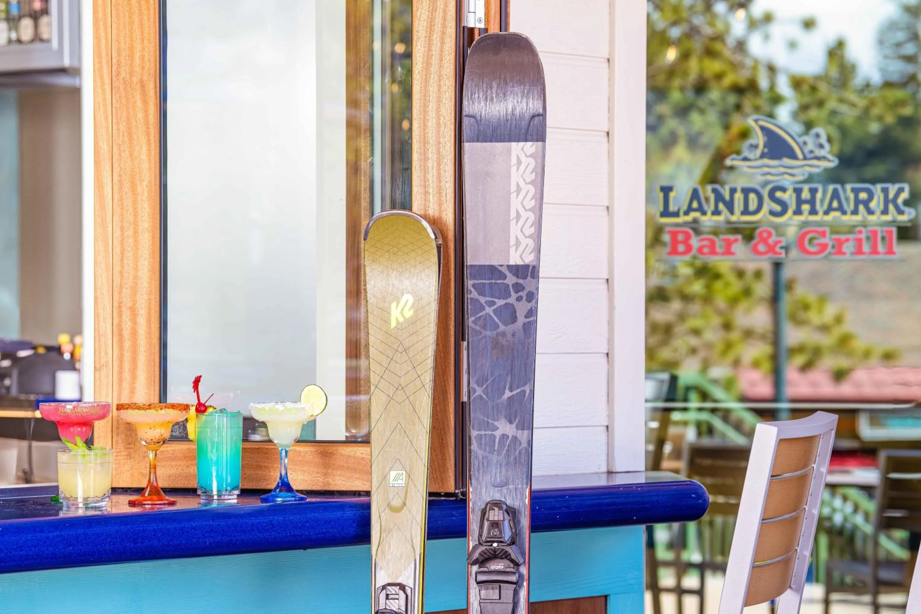 Skiing in Margaritaville Resort Lake Tahoe