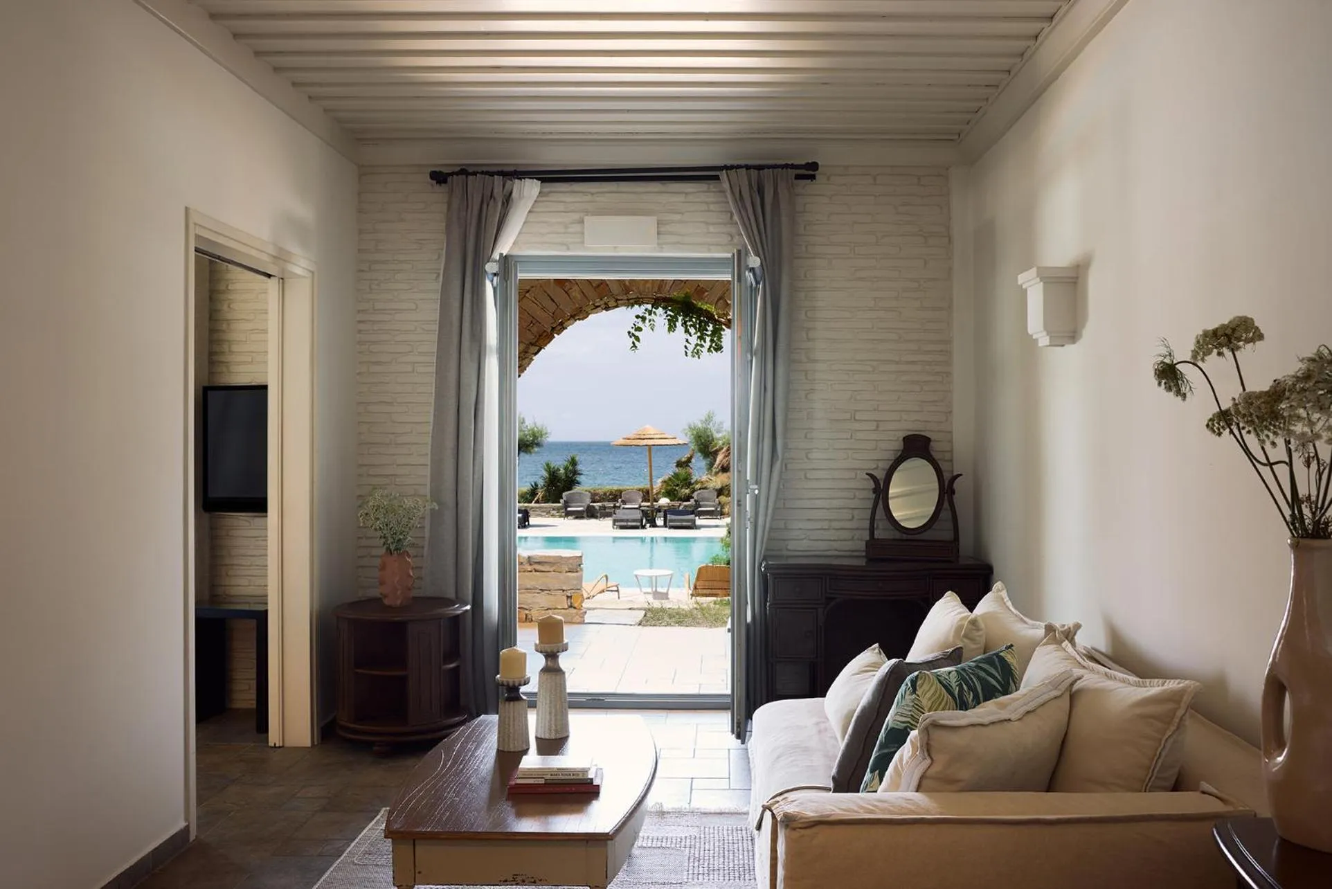 View (from property/room) in Porto Kea Suites by Sandglass