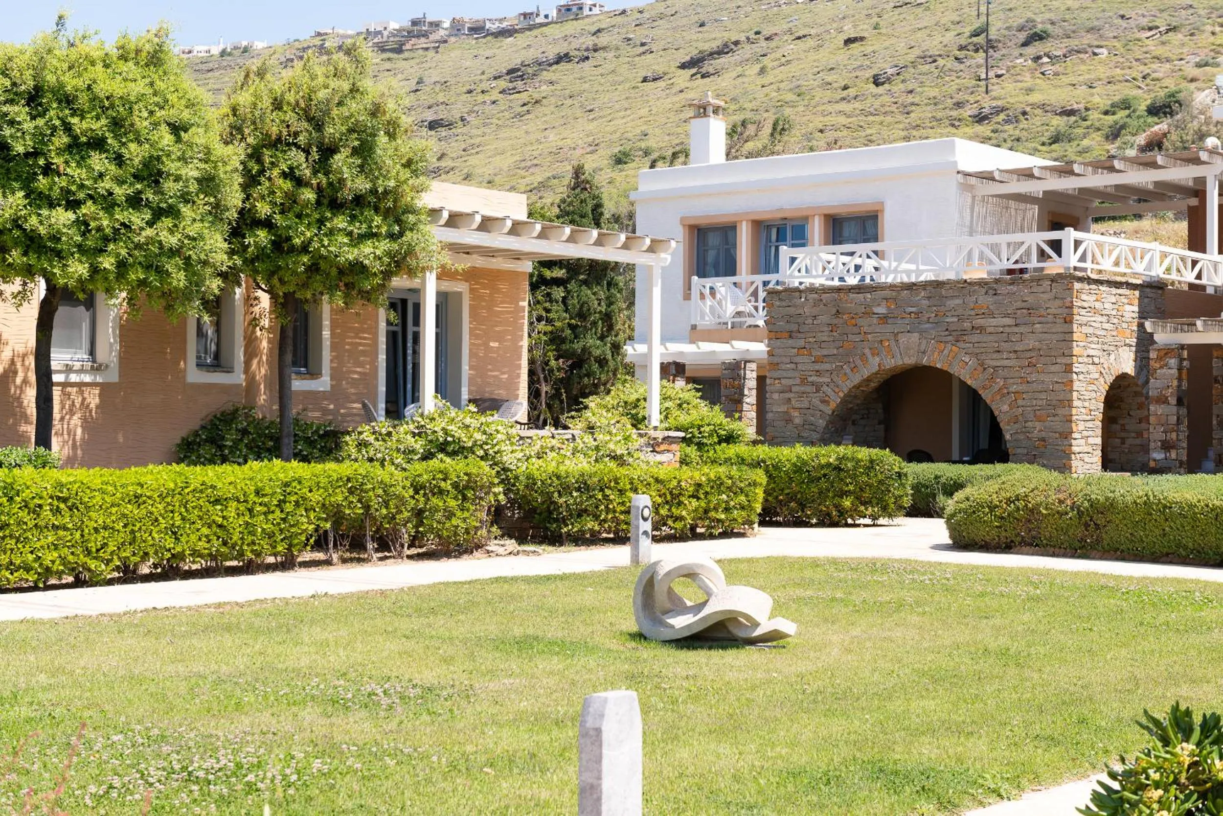 Property building in Porto Kea Suites by Sandglass