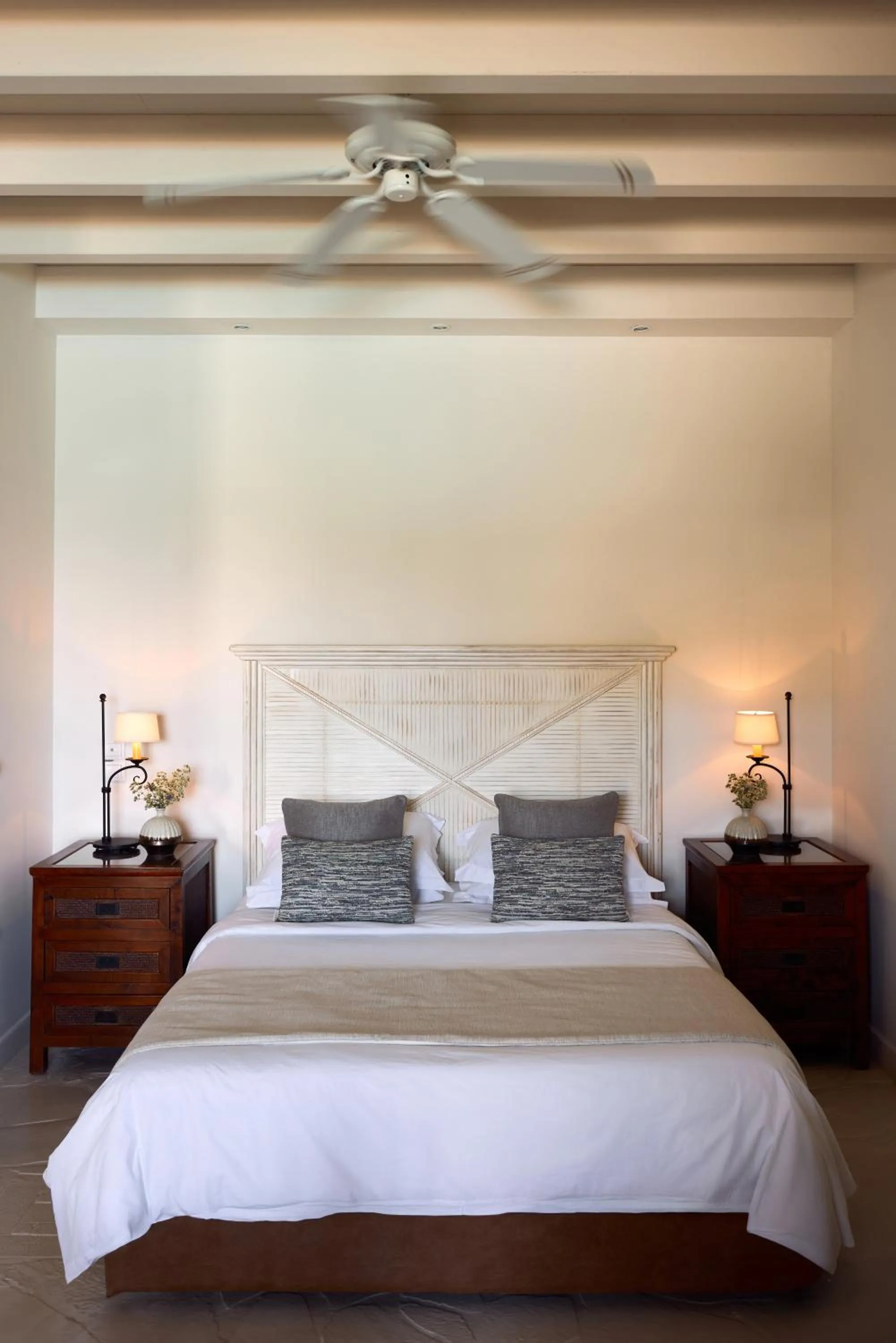 Bedroom, Bed in Porto Kea Suites by Sandglass