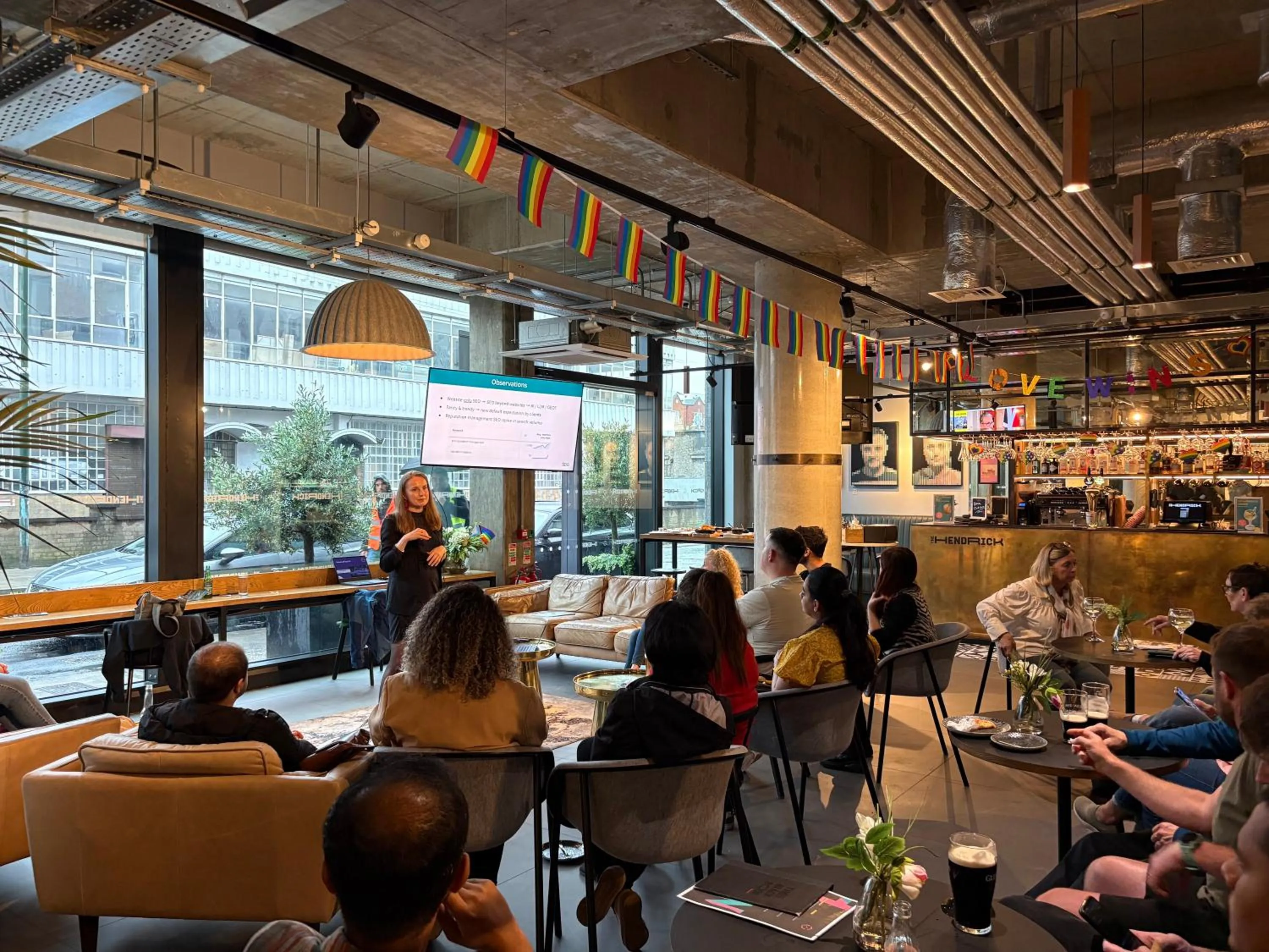 Restaurant/places to eat in The Hendrick Smithfield