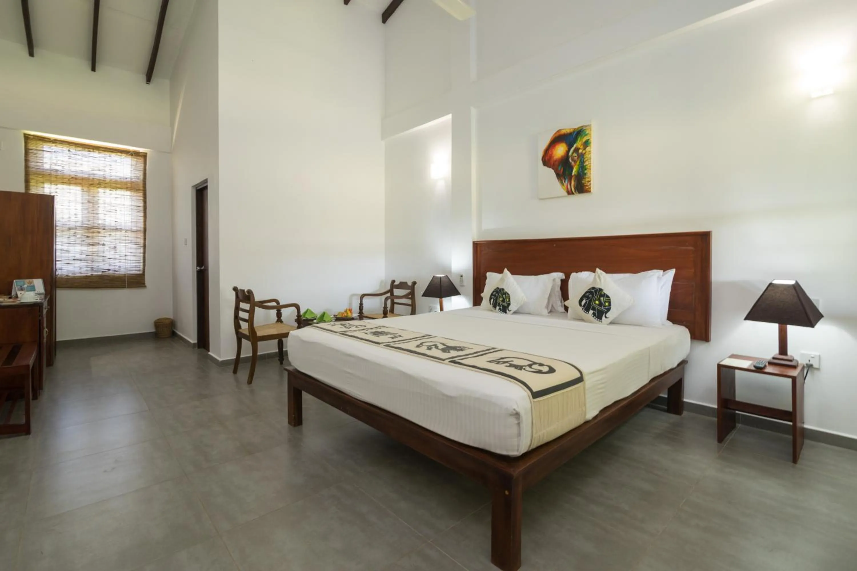 Bed in Camellia Resort And Spa