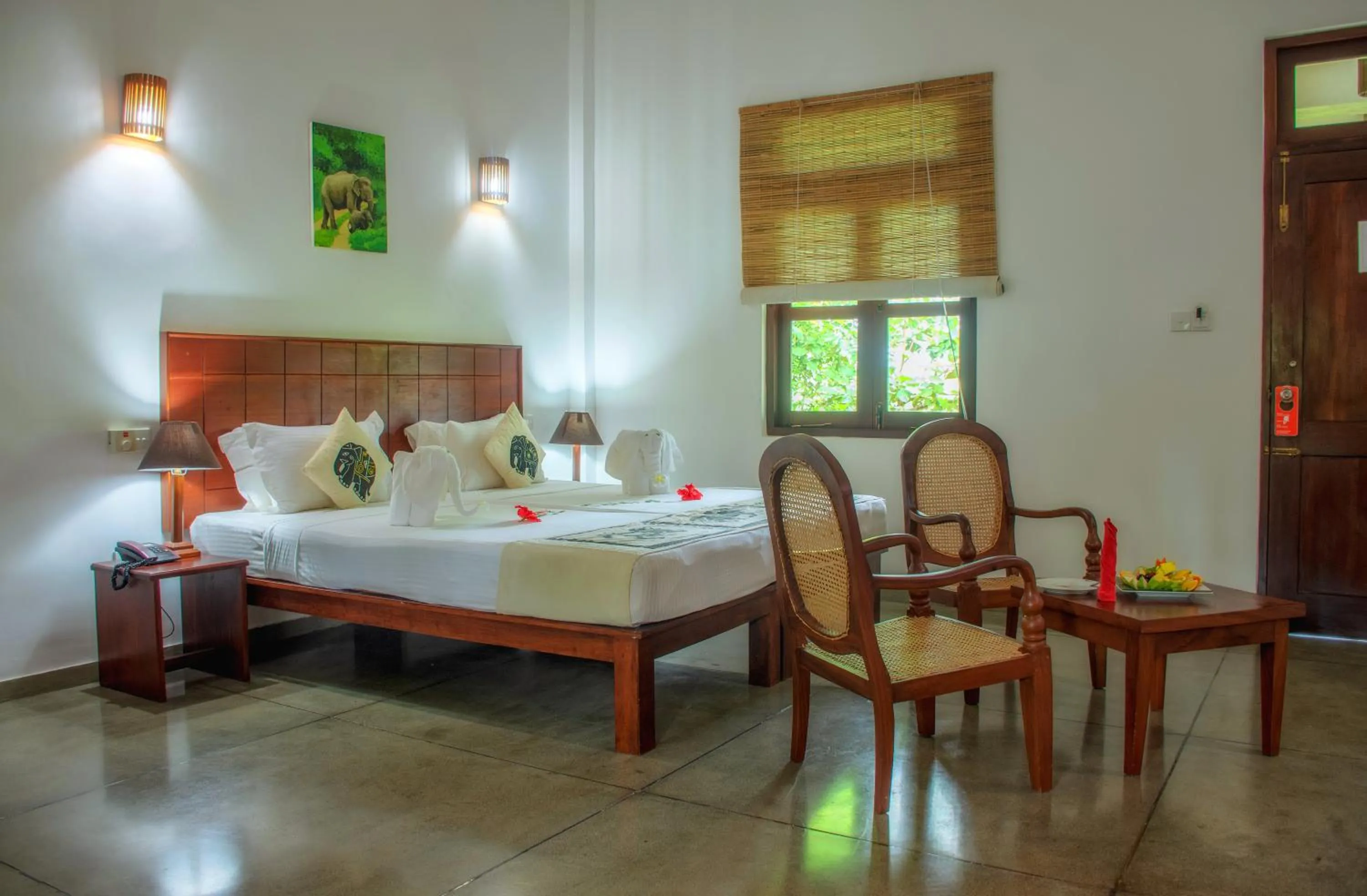 Bed in Camellia Resort And Spa