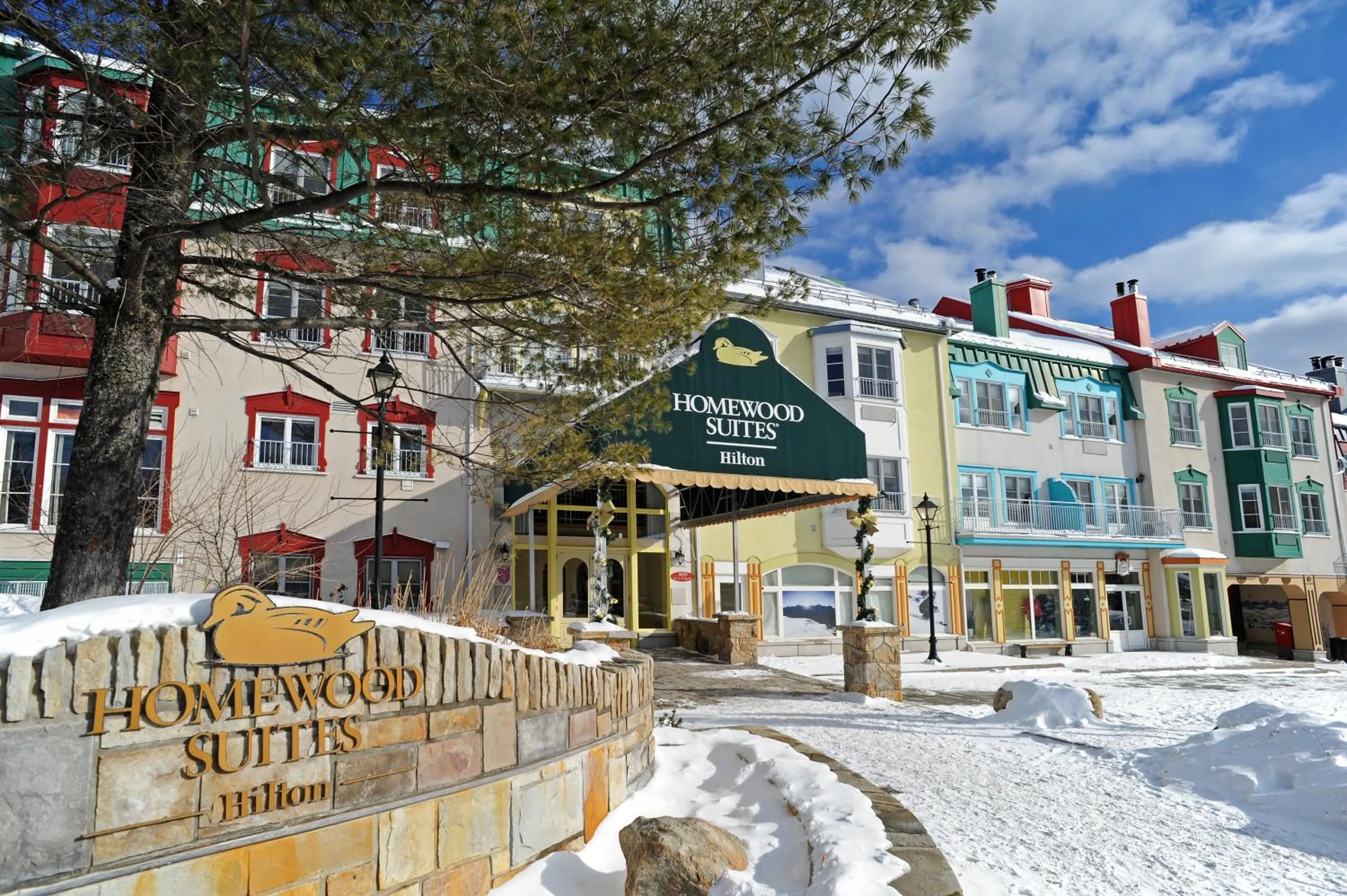 Property building in Homewood Suites by Hilton Mont-Tremblant Resort