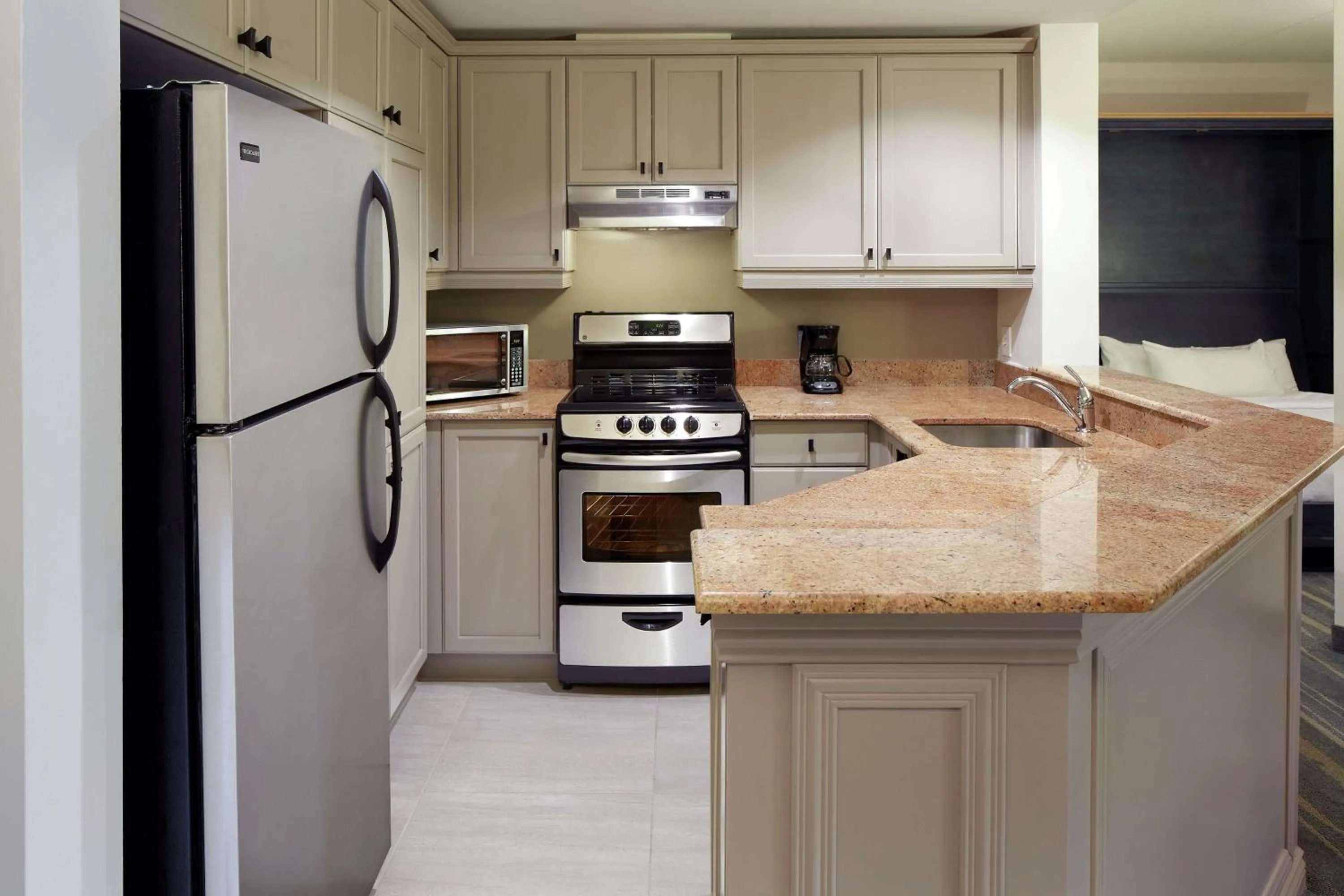 Bedroom in Homewood Suites by Hilton Mont-Tremblant Resort