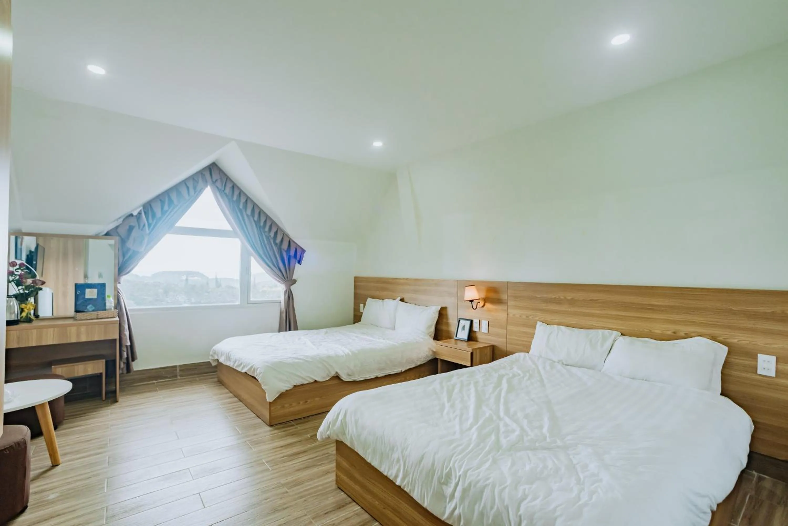 Photo of the whole room, Bed in Lacami Dalat Hotel