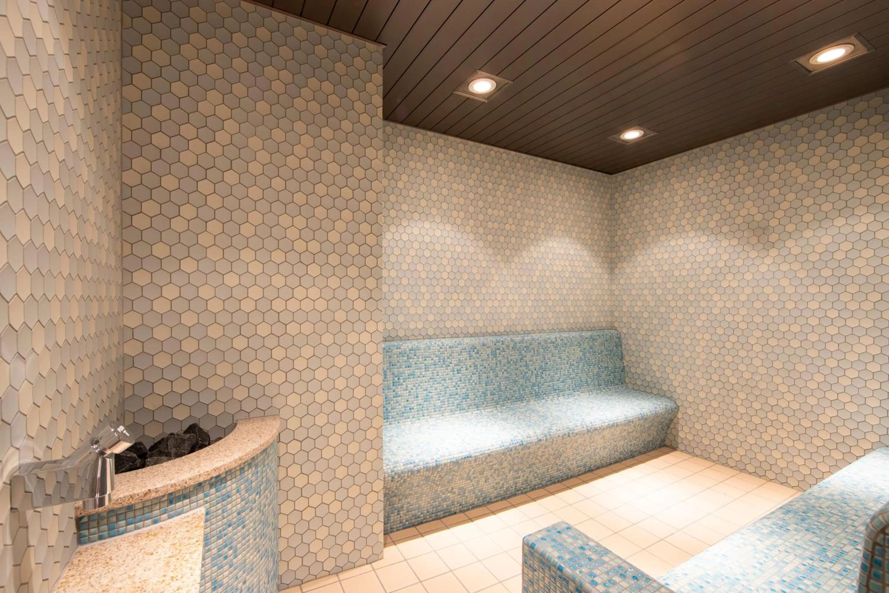 Sauna in karaksa hotel grande Shin-Osaka Tower