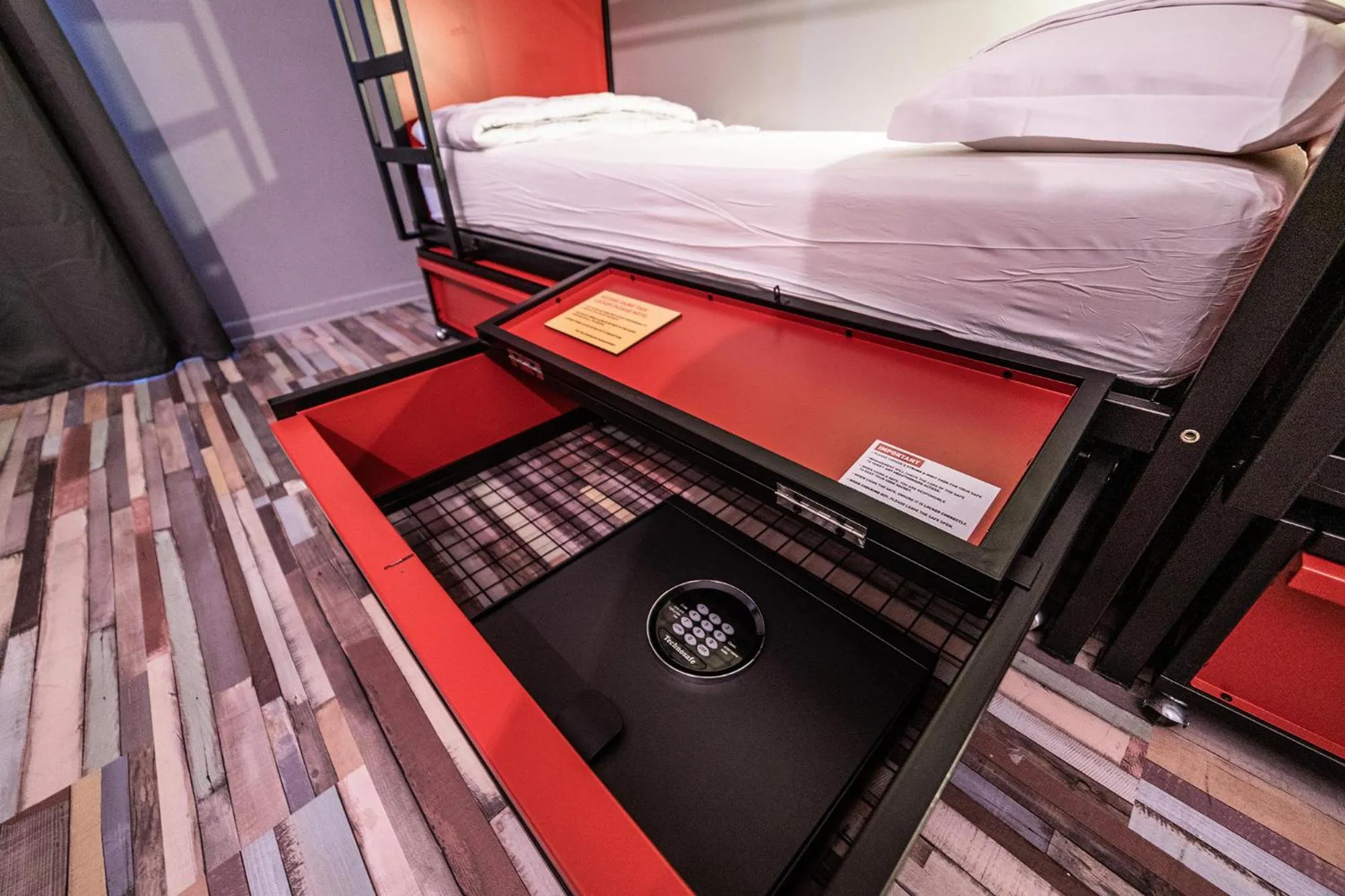 Bed in YellowSquare Rome