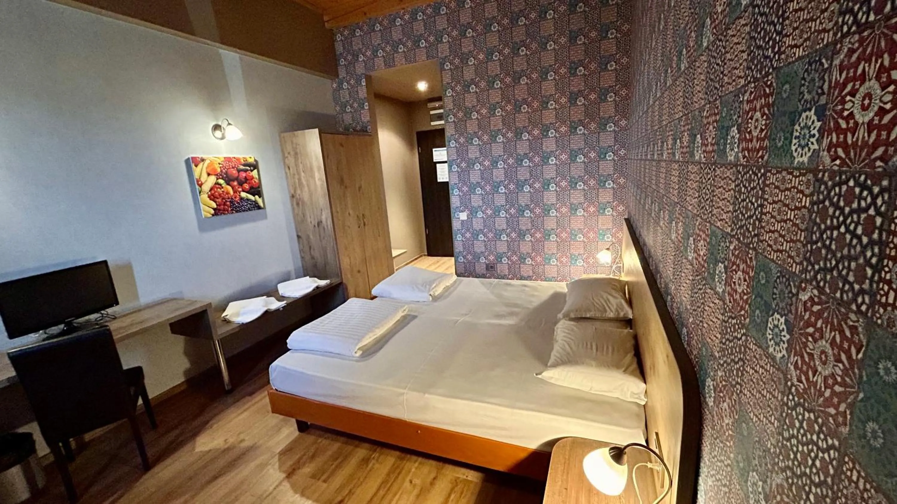 Bed in Dragoman Hotel