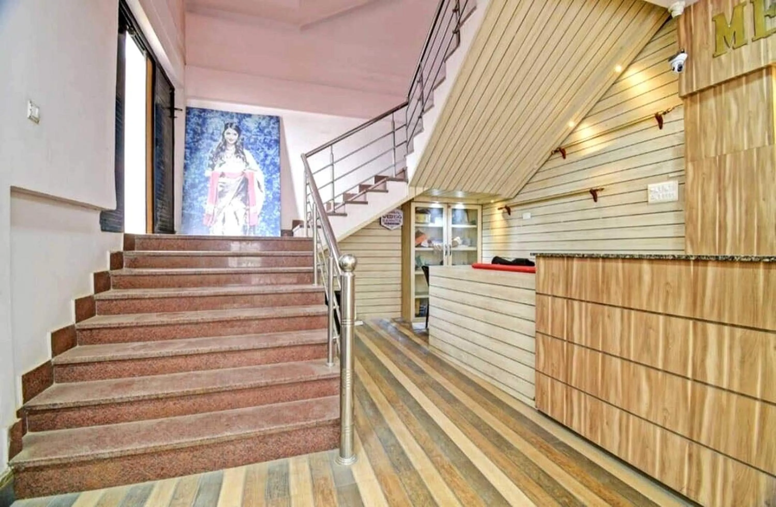 Lobby or reception in Collection O Megha Resort