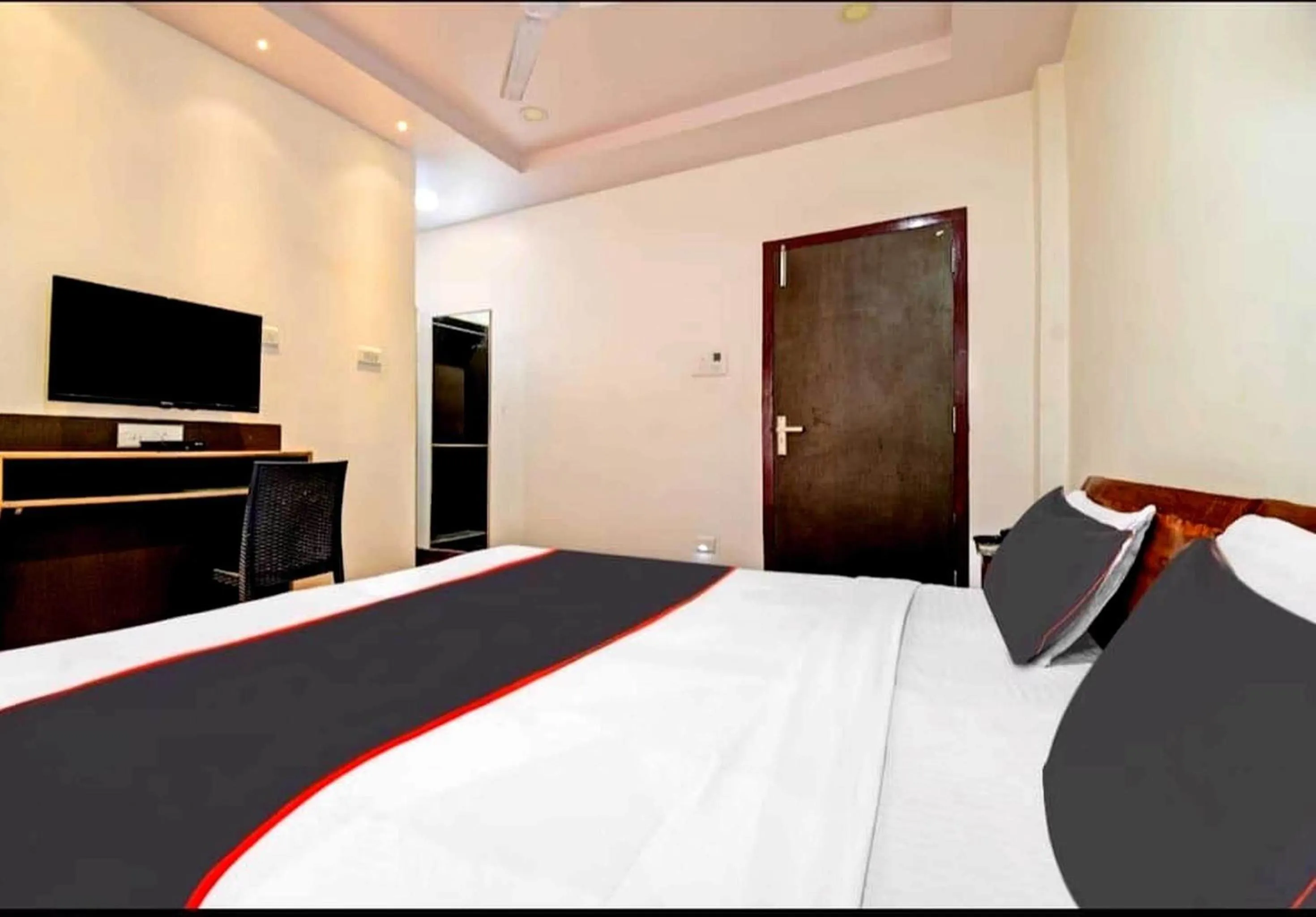 Bedroom in Collection O Megha Resort